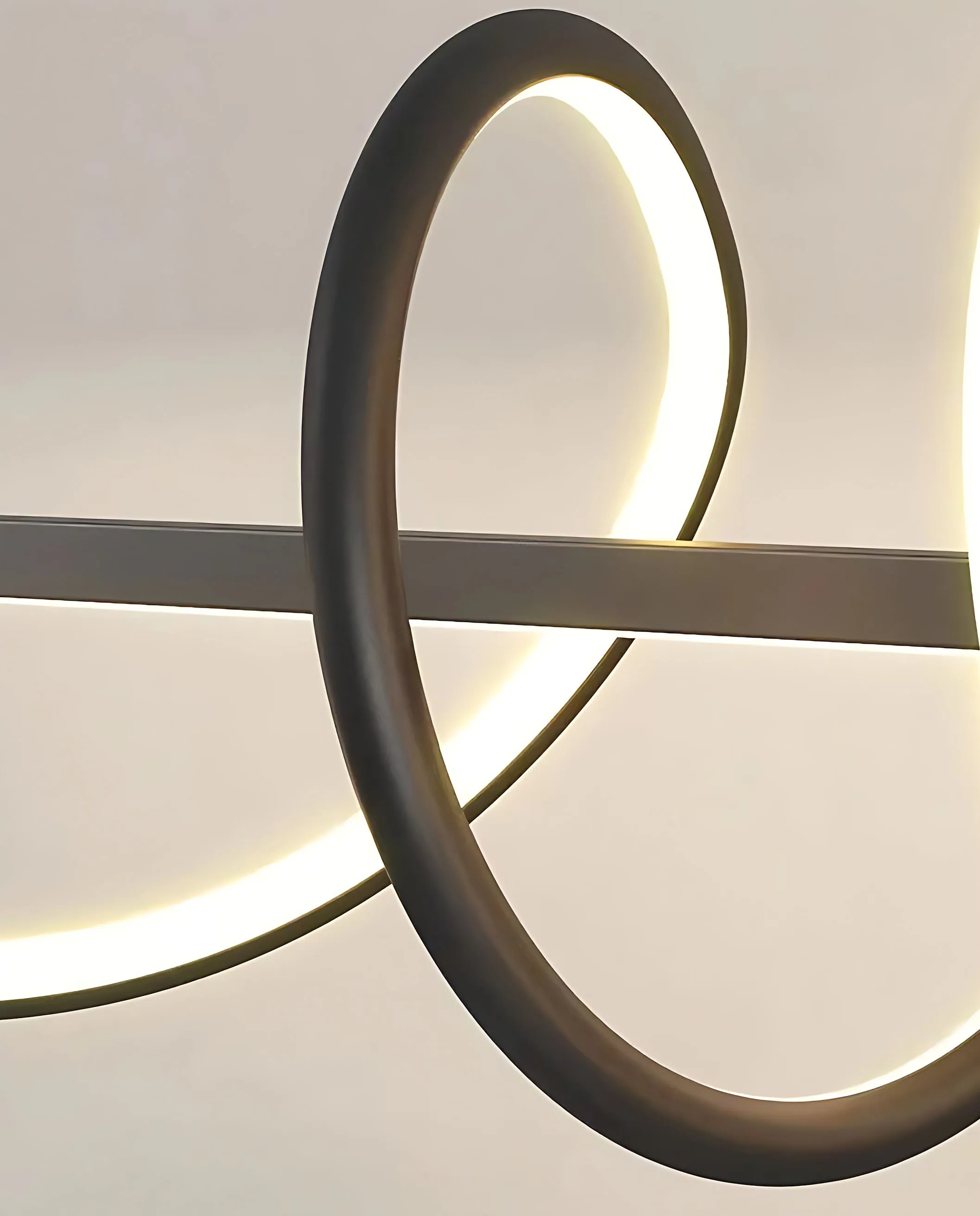 Pakabinamas šviestuvas Toolight Lampa wisząca LHJ023-CP 120 cm Juodas aprašymas - Prekės nuotrauka