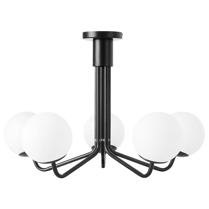 Lubinis šviestuvas Toolight LAMPA WISZĄCA SUFITOWA Juoda APP1578-5C aprašymas - Prekės nuotrauka