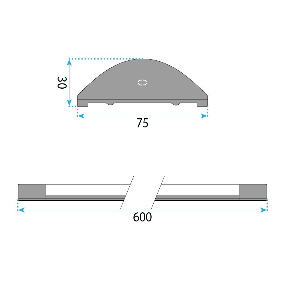 Toolight Led Lempa Jnh053-18n Baltas 60 Cm aprašymas - Prekės nuotrauka
