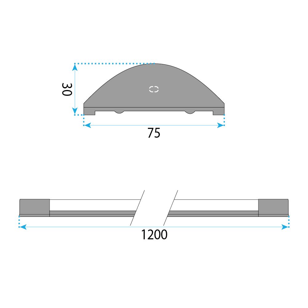 Toolight Led Lempa Jnh055-35n Juodas 120 Cm aprašymas - Prekės nuotrauka