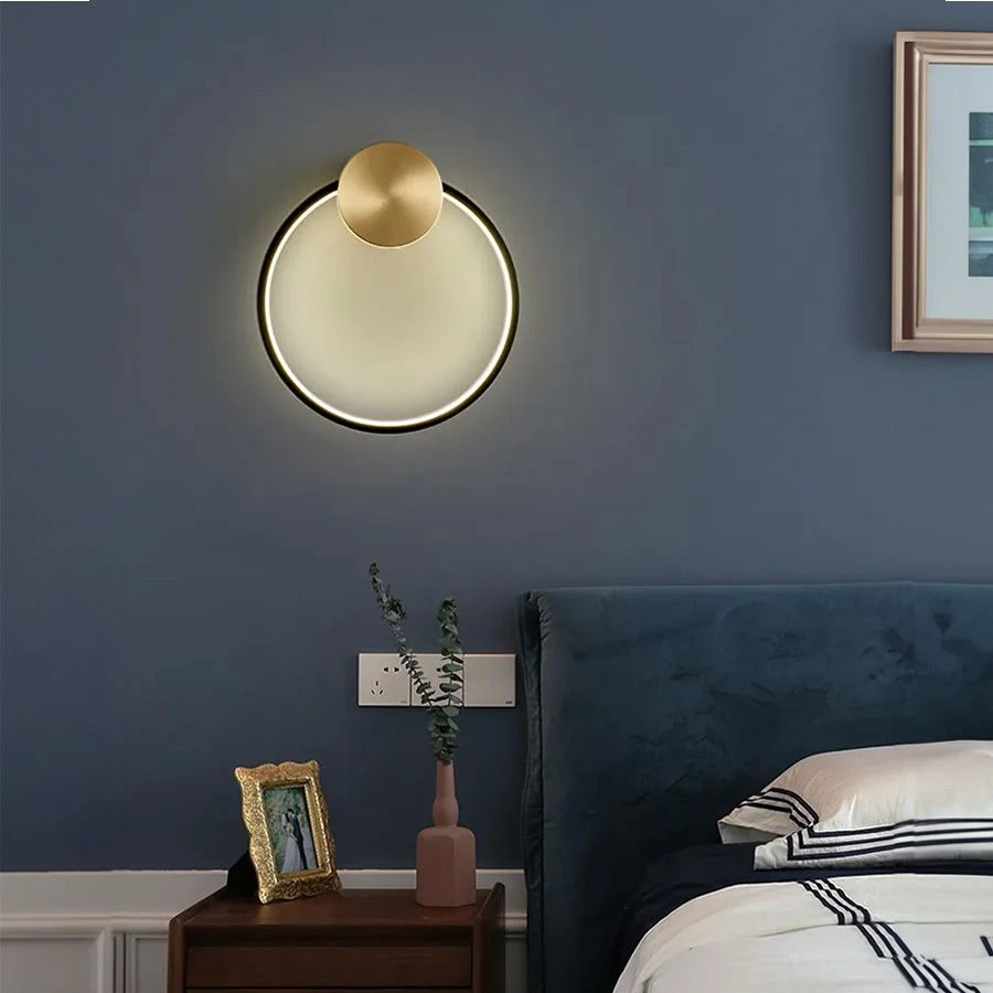 Sieninis šviestuvas Toolight LED SIENINĖ LAMPA APP1385-CW OLD GOLD 30cm aprašymas - Prekės nuotrauka