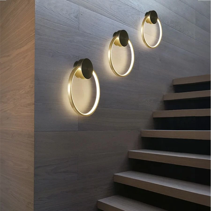Sieninis šviestuvas Toolight LED SIENINĖ LAMPA APP1385-CW OLD GOLD 30cm aprašymas - Prekės nuotrauka