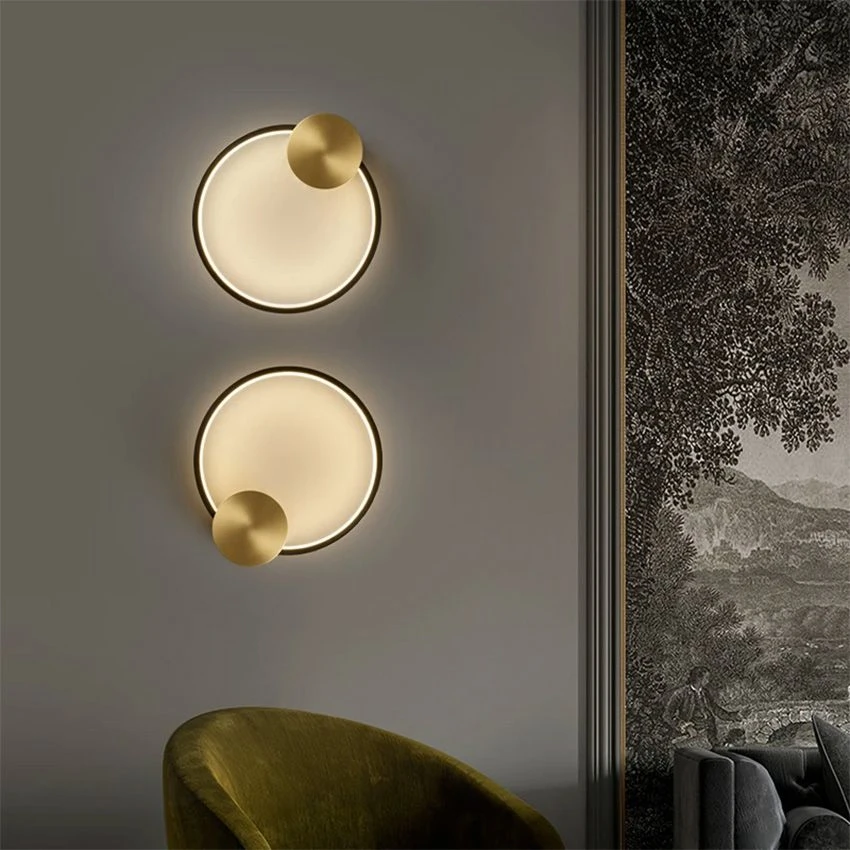 Sieninis šviestuvas Toolight LED SIENINĖ LAMPA APP1385-CW OLD GOLD 30cm aprašymas - Prekės nuotrauka