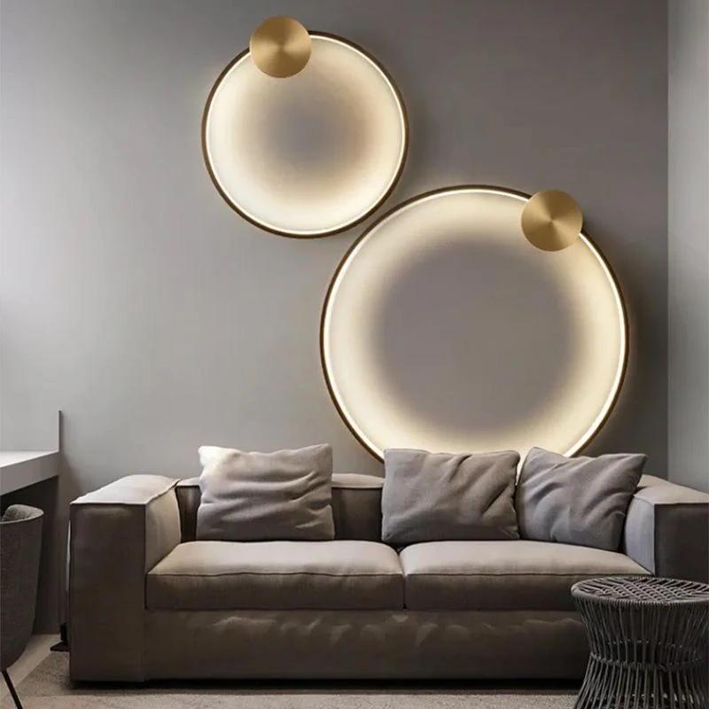 Sieninis šviestuvas Toolight LED SIENINĖ LAMPA APP1388-CW OLD GOLD 40cm aprašymas - Prekės nuotrauka