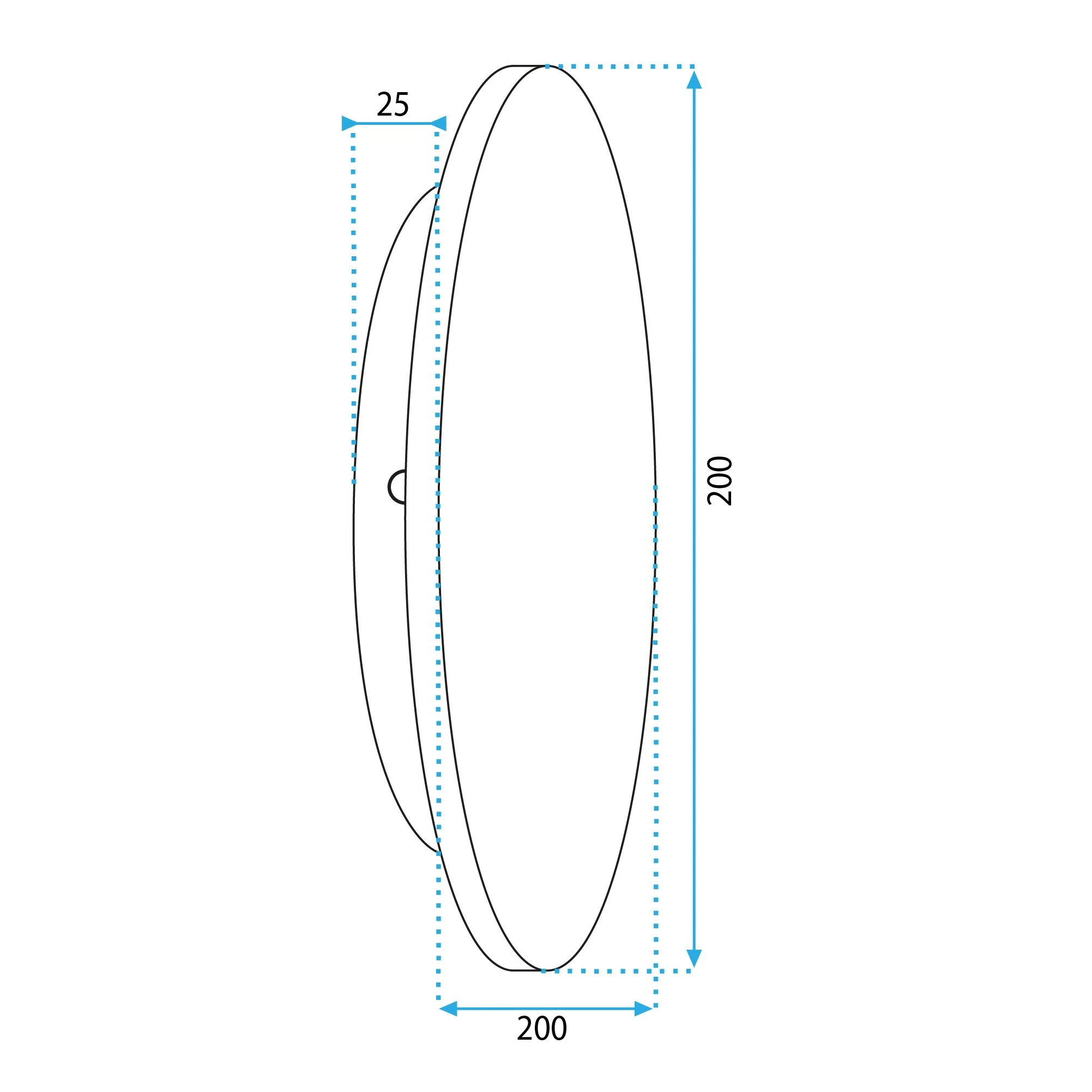 Sieninis šviestuvas Toolight LED SIENINĖ LAMPA APP1405-W WOOD aprašymas - Prekės nuotrauka