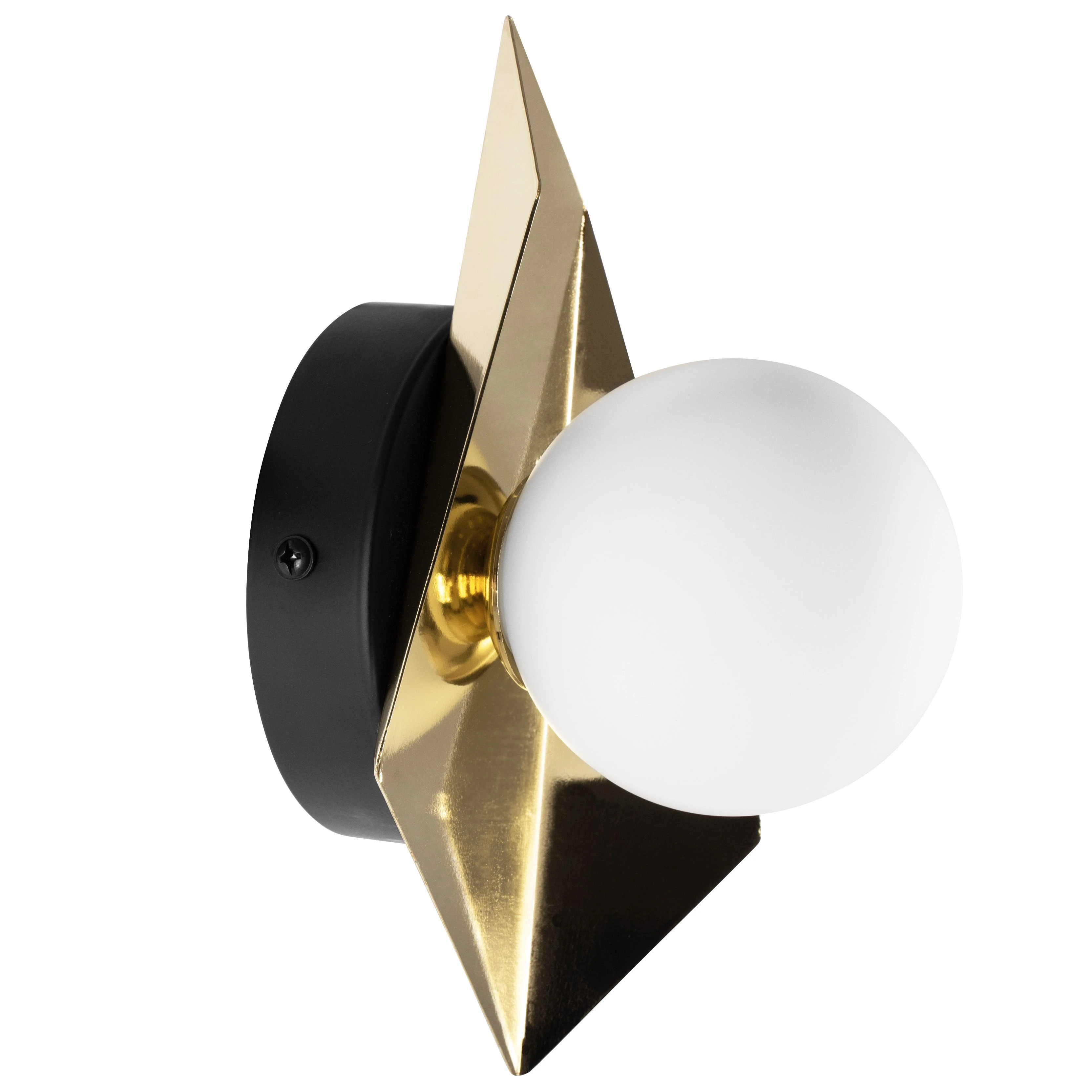 Sieninis šviestuvas Toolight LED SIENINĖ LAMPA APP1411-W Juodas GOLD aprašymas - Prekės nuotrauka