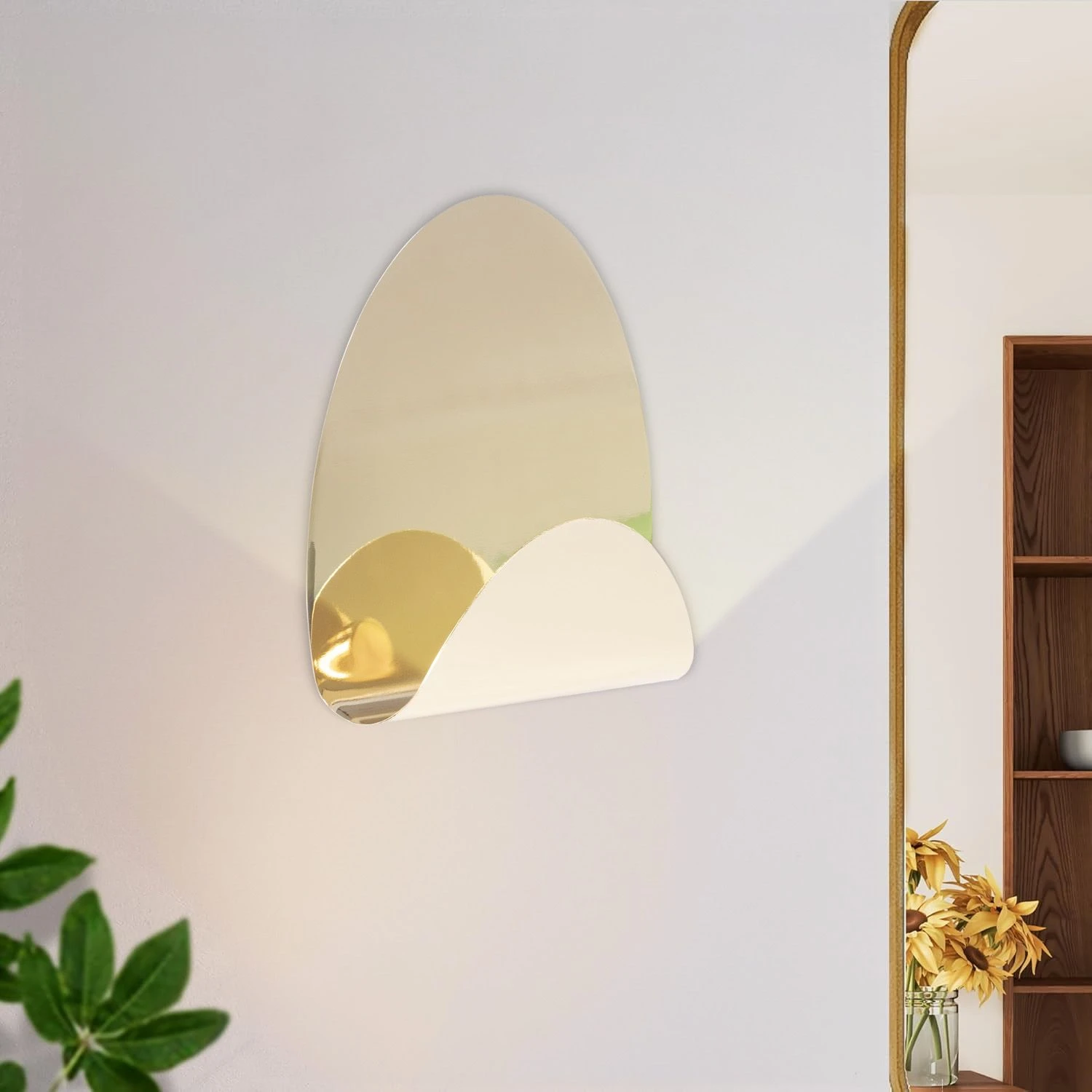Sieninis šviestuvas Toolight LED SIENINĖ LAMPA APP1430-W GOLD aprašymas - Prekės nuotrauka
