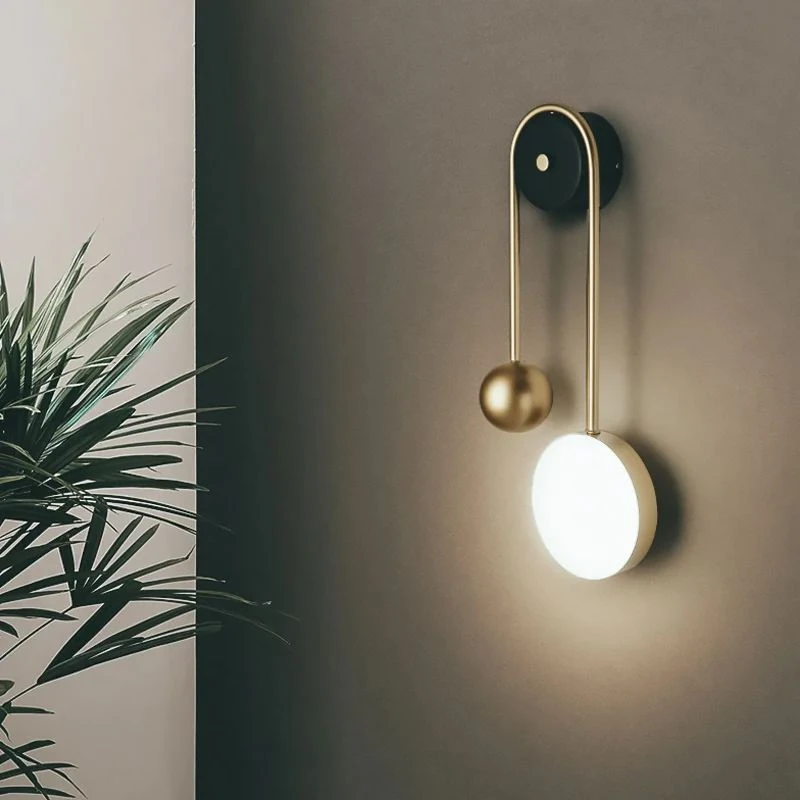 Sieninis šviestuvas Toolight LED SIENINĖ LAMPA APP1474-W GOLD aprašymas - Prekės nuotrauka