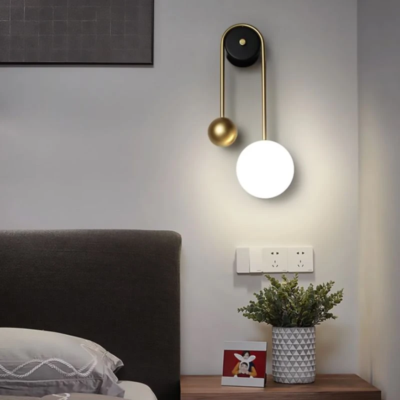 Sieninis šviestuvas Toolight LED SIENINĖ LAMPA APP1474-W GOLD aprašymas - Prekės nuotrauka