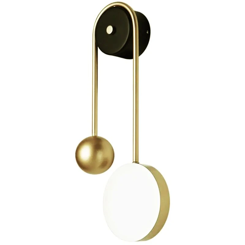 Sieninis šviestuvas Toolight LED SIENINĖ LAMPA APP1474-W GOLD aprašymas - Prekės nuotrauka