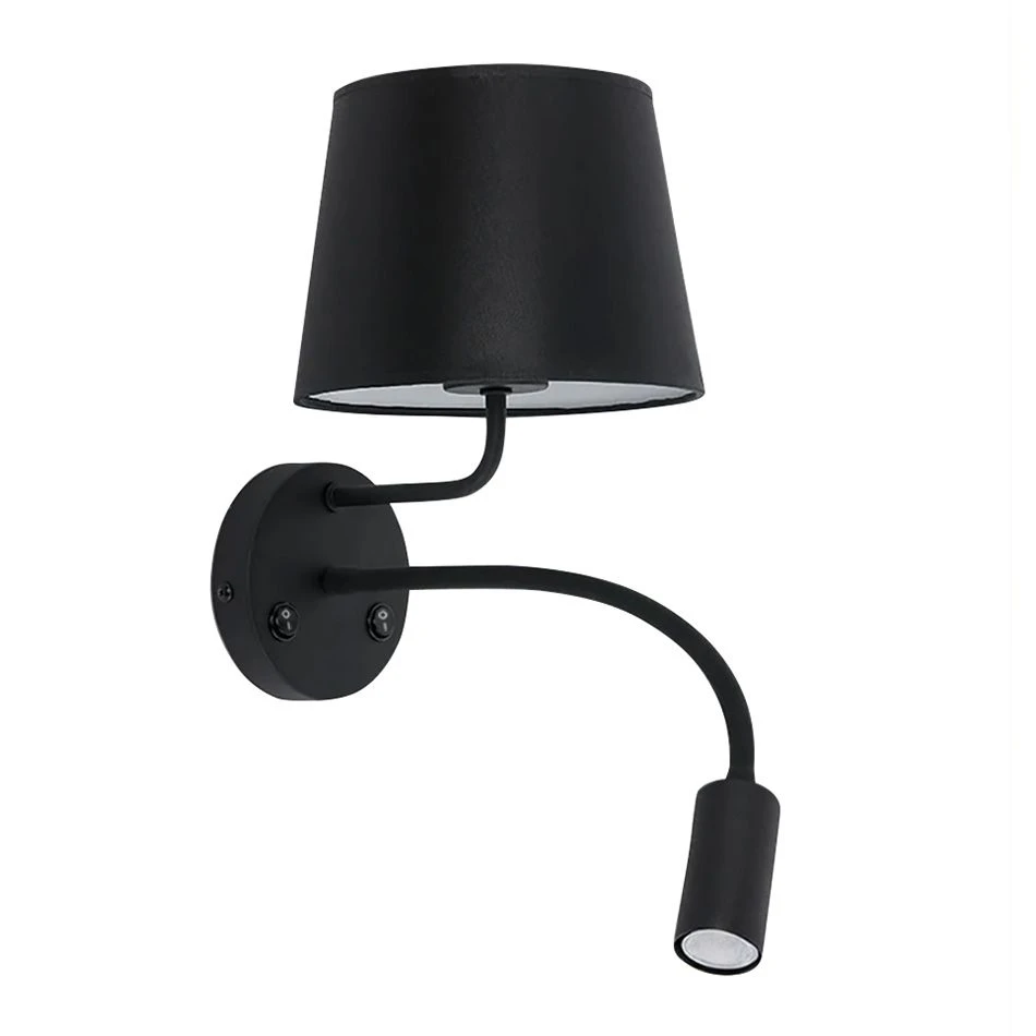 Toolight LED SIENINĖ LAMPA APP1610-2W Juodas aprašymas - Prekės nuotrauka