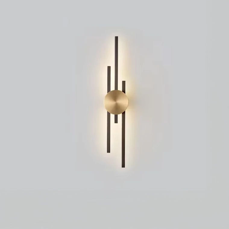 Sieninis šviestuvas Toolight LED SIENINĖ LAMPA LED APP1437-W Juodas GOLD aprašymas - Prekės nuotrauka