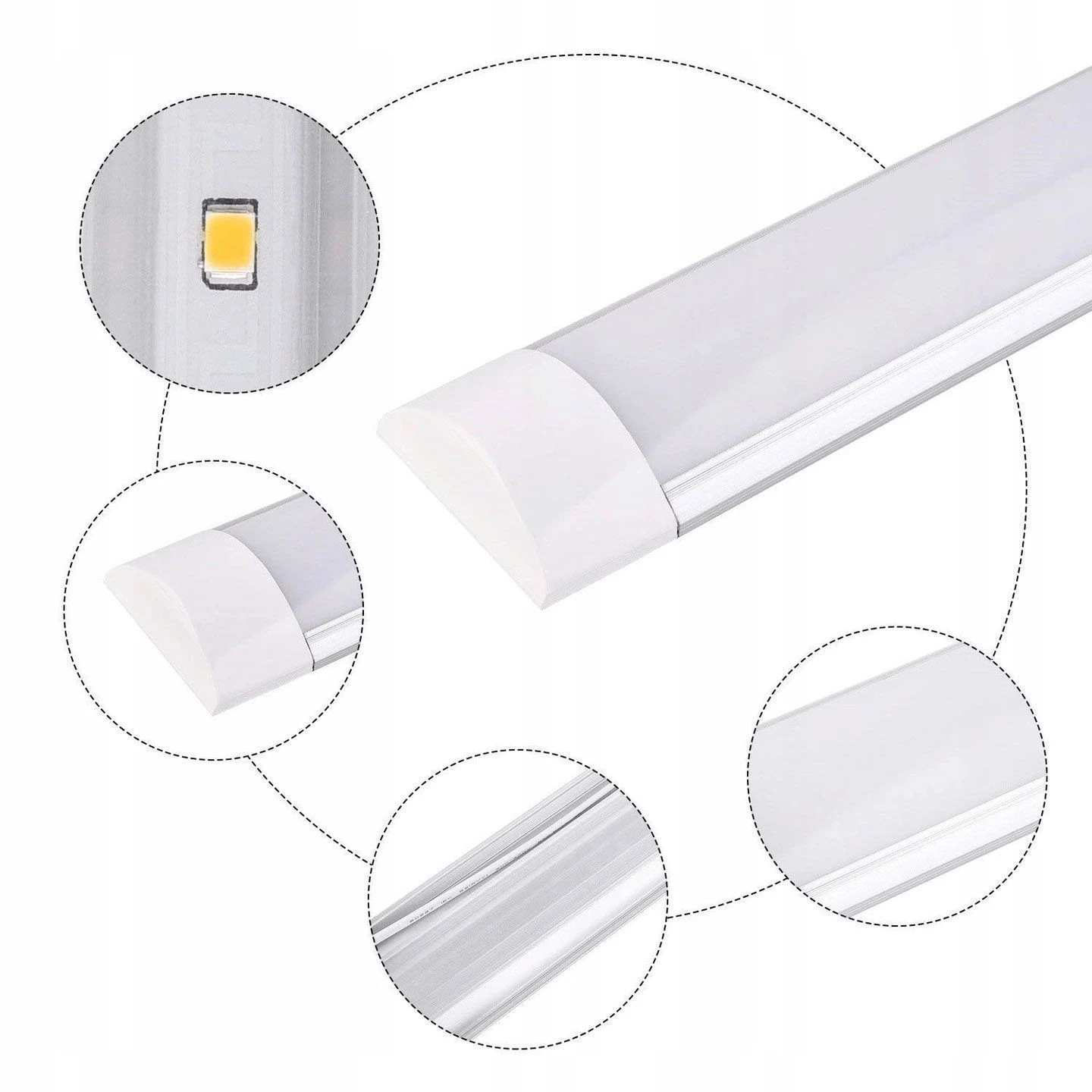 Toolight LED skydelis 120cm 35W aprašymas - Prekės nuotrauka