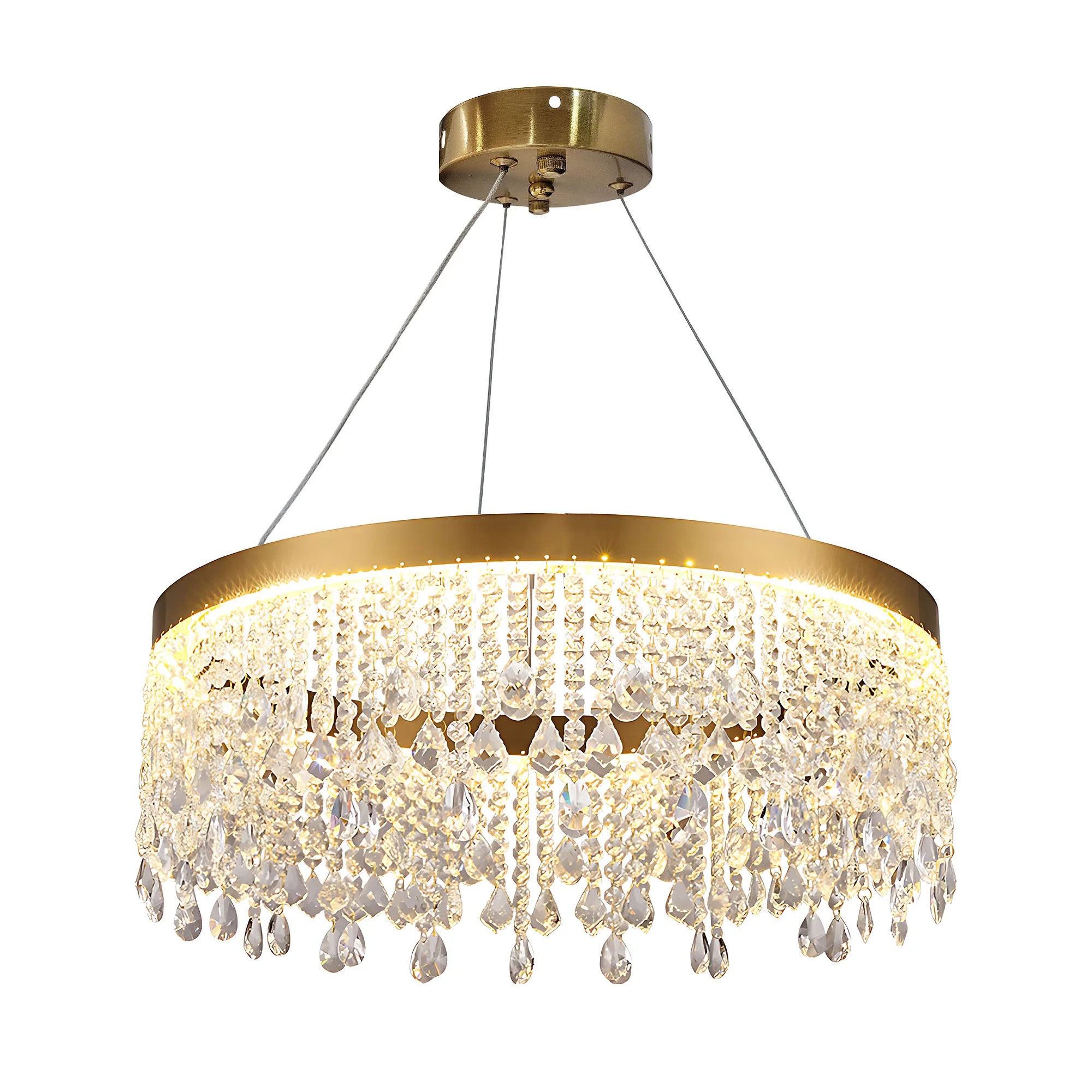 Pakabinamas šviestuvas Toolight LED šviestuvas APP1731-1CP GOLD 60cm aprašymas - Prekės nuotrauka