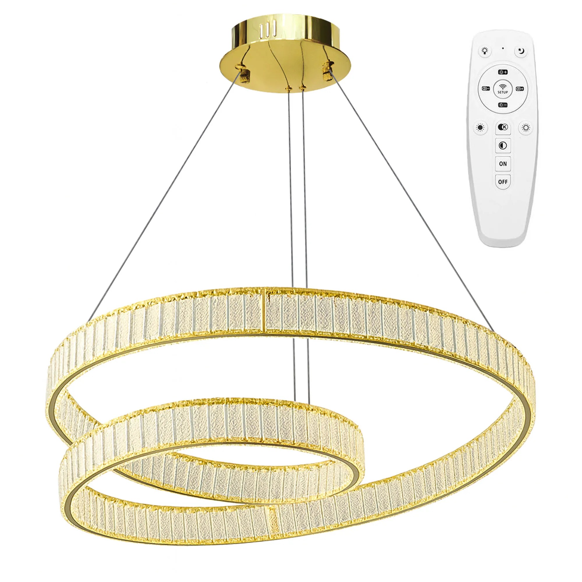 Pakabinamas šviestuvas Toolight LED šviestuvas APP1767-CP GOLD aprašymas - Prekės nuotrauka