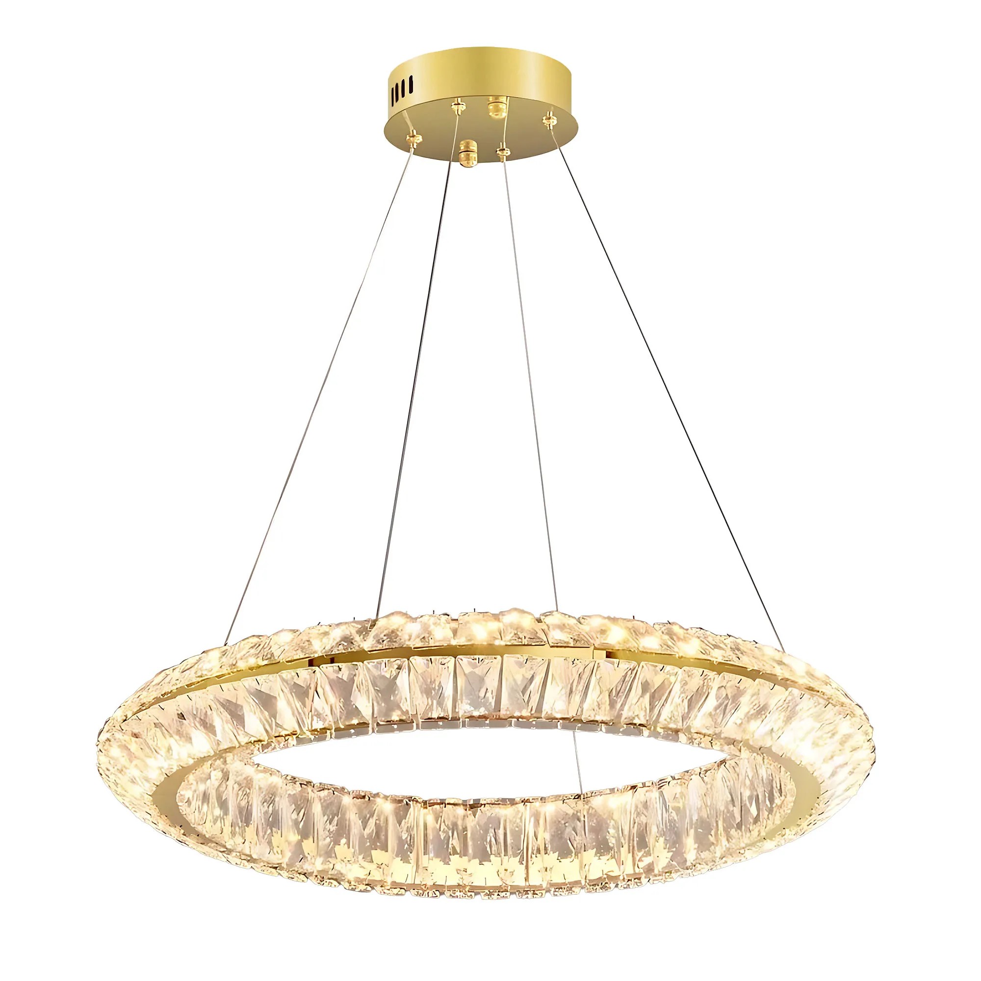 Pakabinamas šviestuvas Toolight LED šviestuvas APP1768-CP GOLD 60cm aprašymas - Prekės nuotrauka
