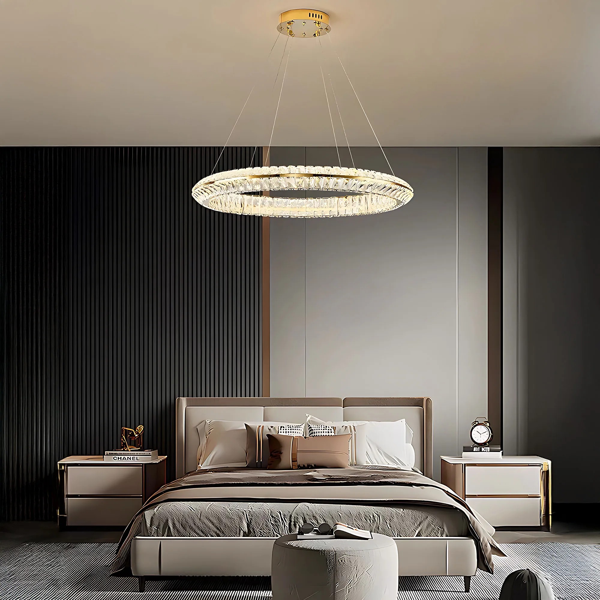 Pakabinamas šviestuvas Toolight LED šviestuvas APP1768-CP GOLD 60cm aprašymas - Prekės nuotrauka