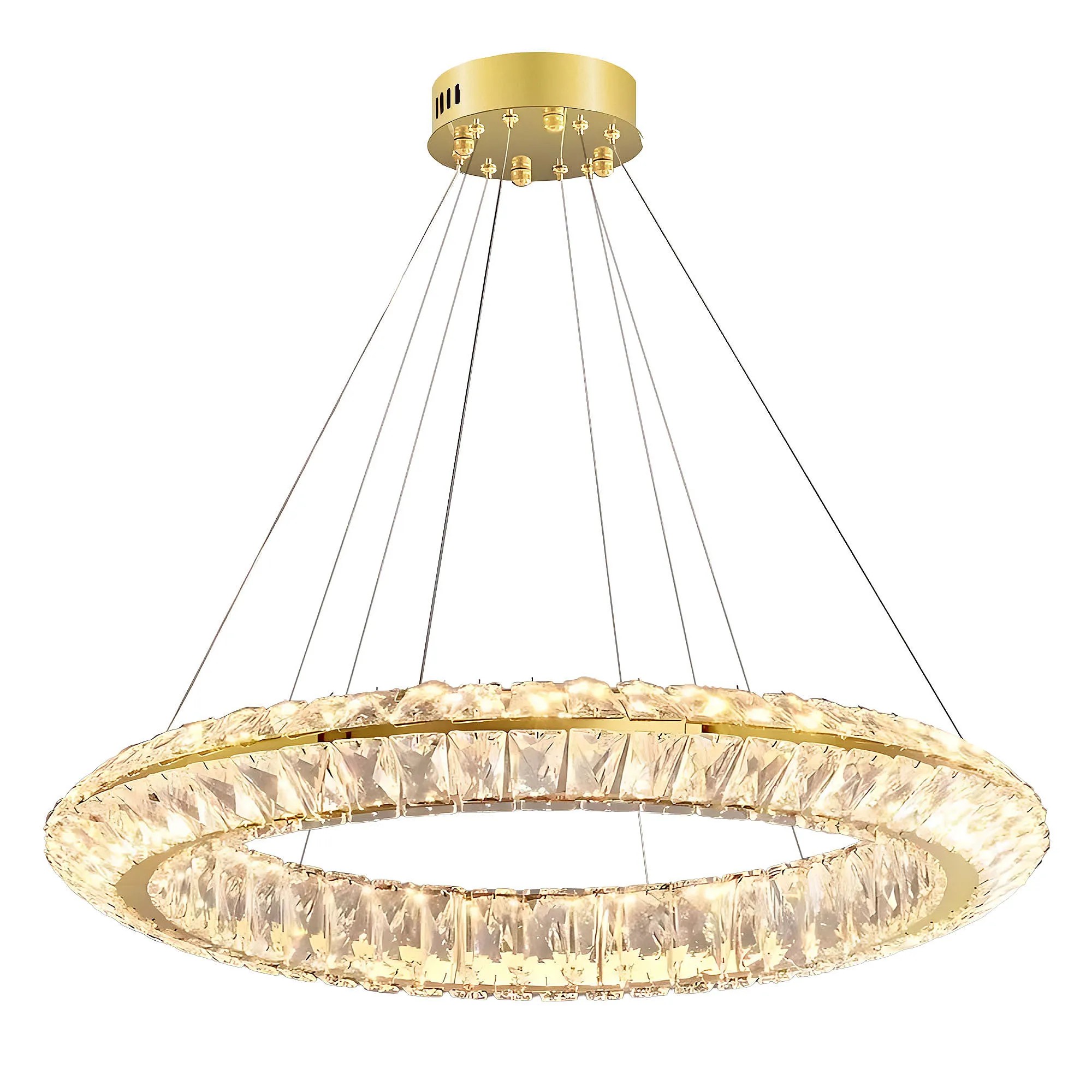 Pakabinamas šviestuvas Toolight LED šviestuvas APP1769-CP 80cm Gold aprašymas - Prekės nuotrauka