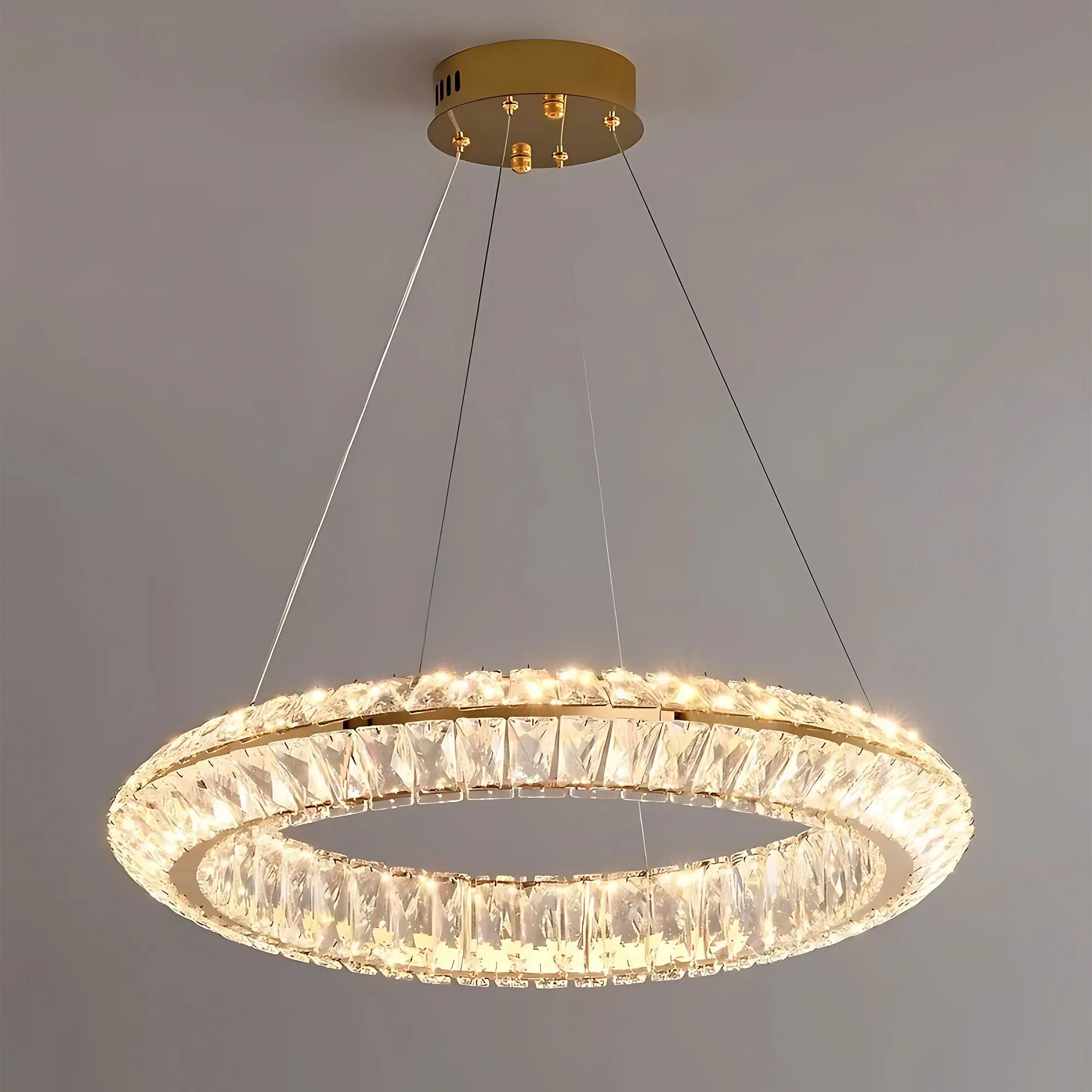 Pakabinamas šviestuvas Toolight LED šviestuvas APP1769-CP 80cm Gold aprašymas - Prekės nuotrauka