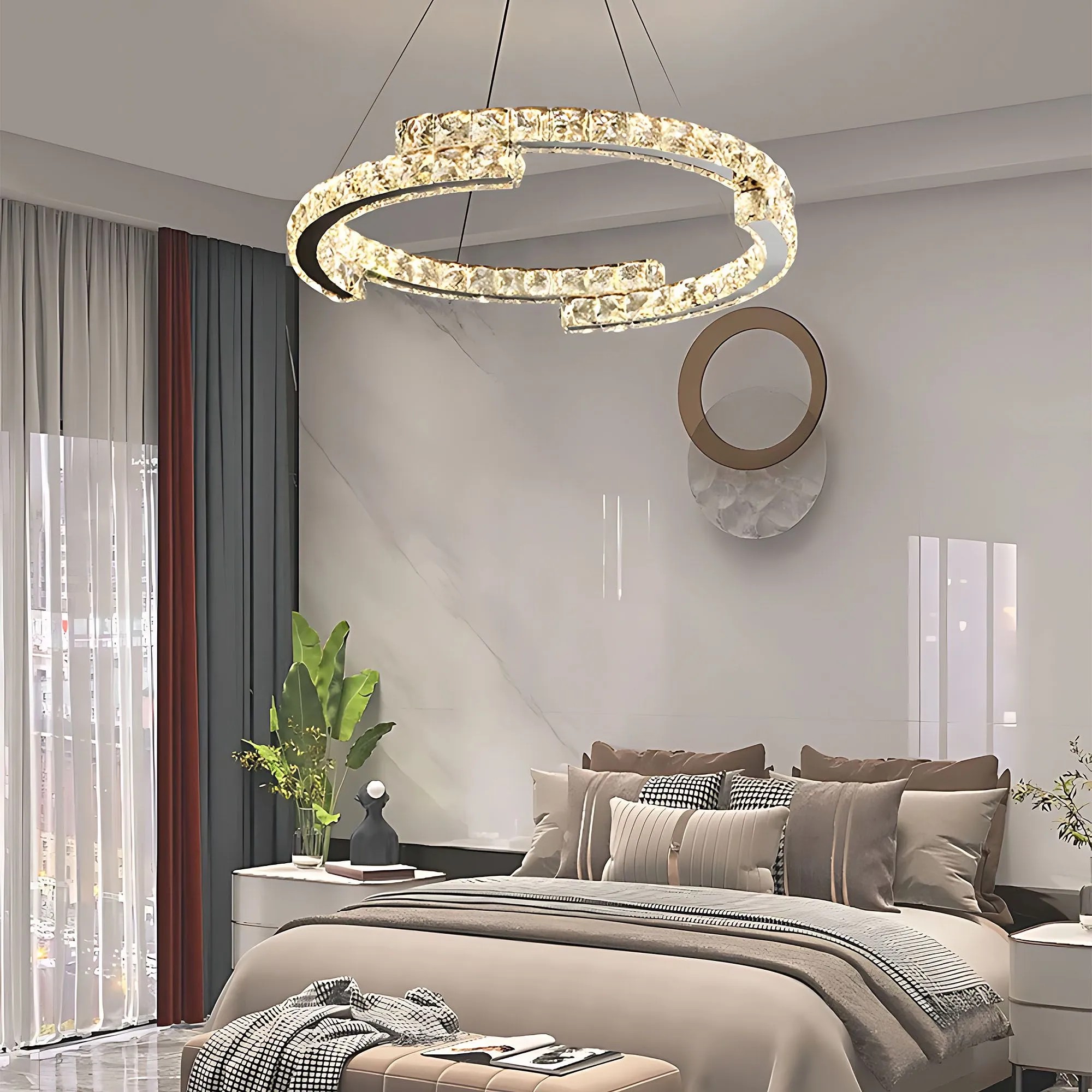 Pakabinamas šviestuvas Toolight LED šviestuvas APP1770-CP CHROME 60cm aprašymas - Prekės nuotrauka