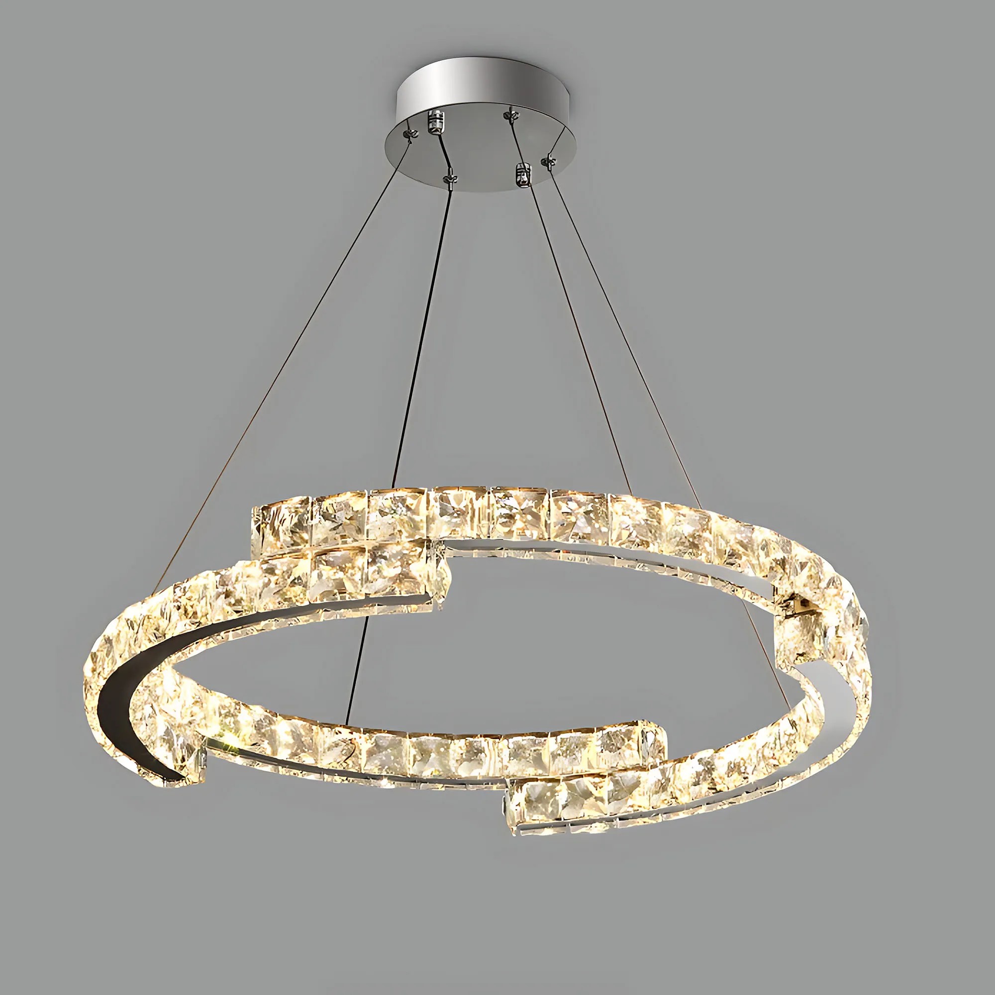Pakabinamas šviestuvas Toolight LED šviestuvas APP1770-CP CHROME 60cm aprašymas - Prekės nuotrauka
