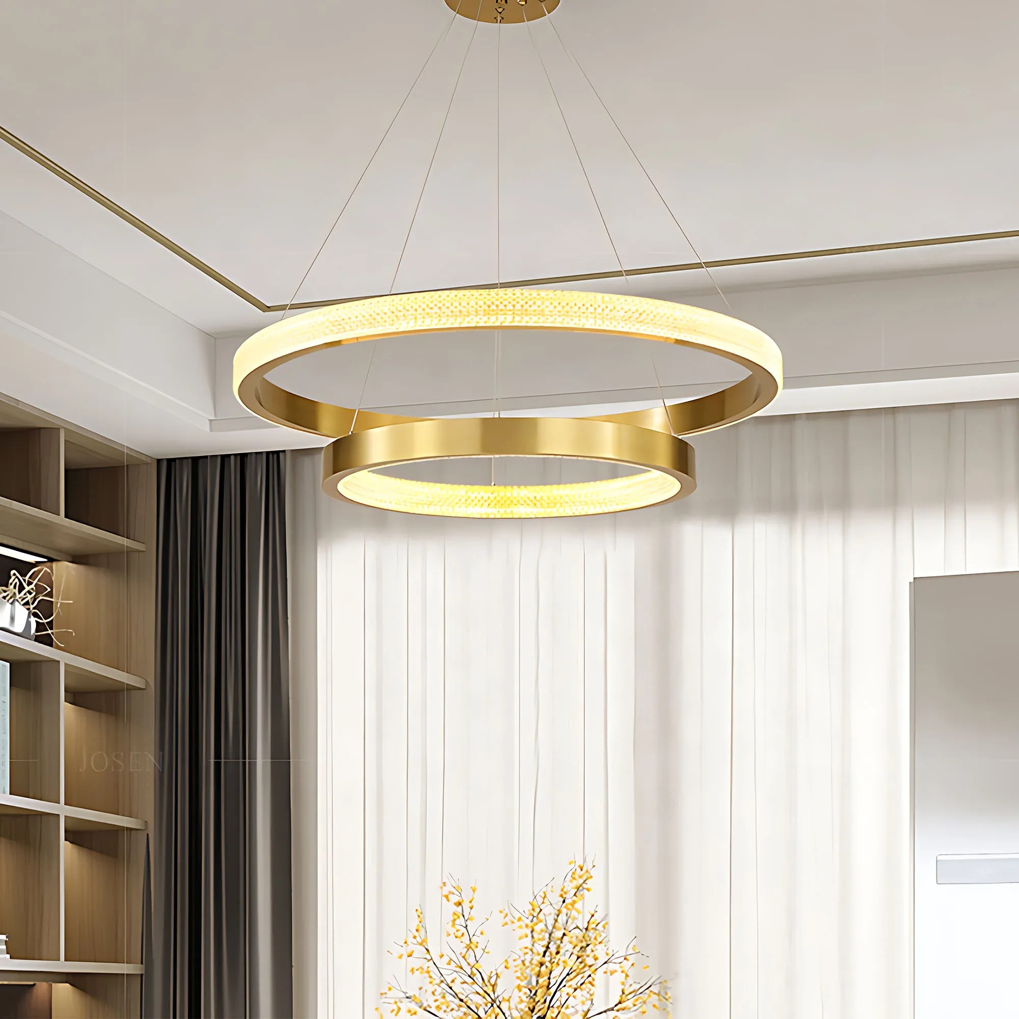 Lubinis šviestuvas Toolight Led Šviestuvas App1772-cp Gold aprašymas - Prekės nuotrauka