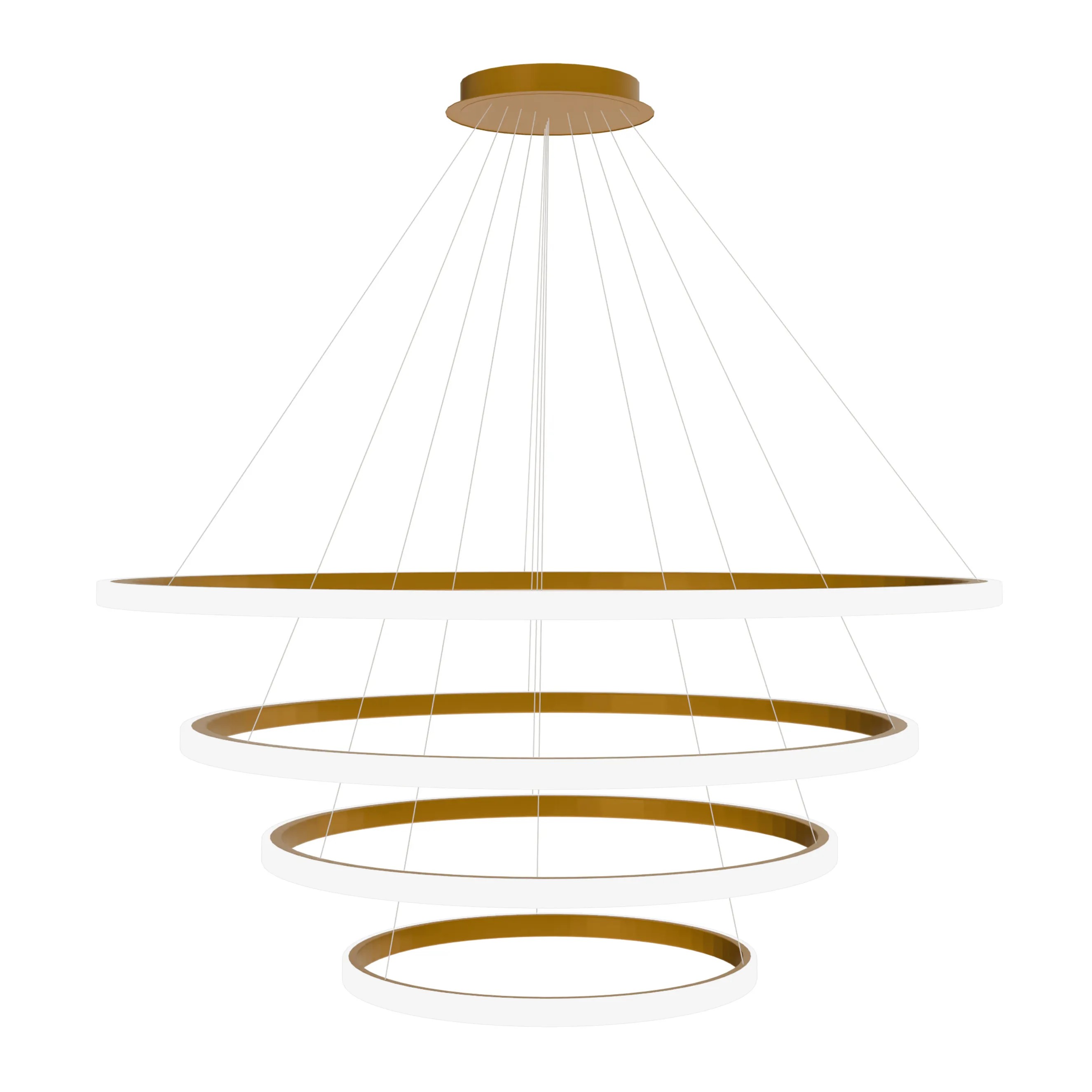 Toolight LHJ010-CP4 BRUSH GOLD pakabinamas šviestuvas aprašymas - Prekės nuotrauka