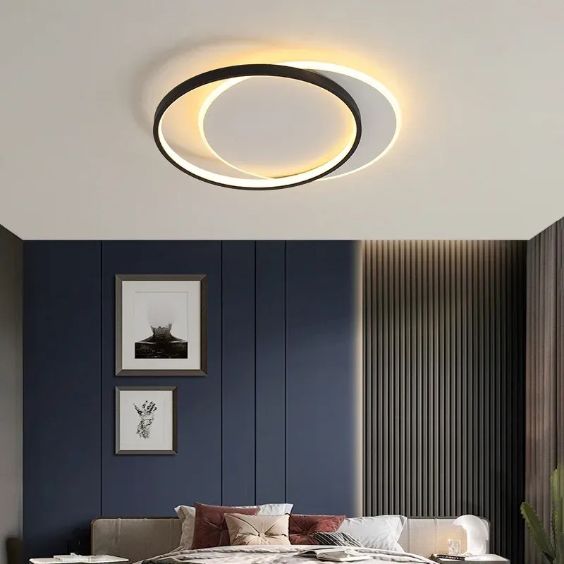 Sieninis šviestuvas Toolight LHJ076-C JUODA 40 CM LED lubinė lempa aprašymas - Prekės nuotrauka