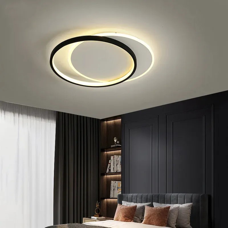 Sieninis šviestuvas Toolight LHJ076-C JUODA 40 CM LED lubinė lempa aprašymas - Prekės nuotrauka