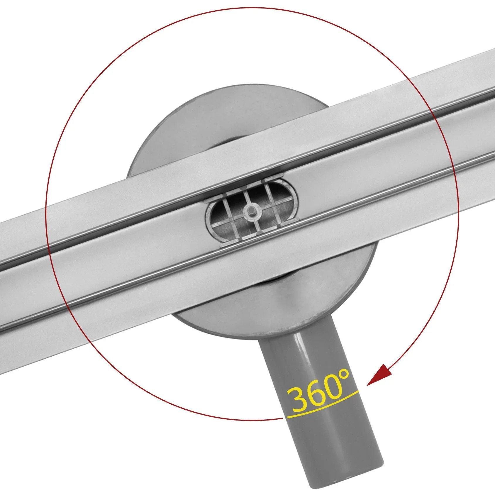 Linijinis Drenažas Rea Neo Slim Pro Nickel Inox 90 aprašymas - Prekės nuotrauka