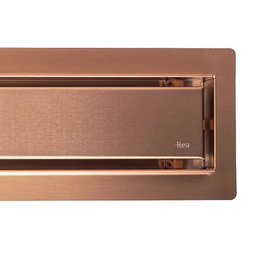 Linijinis nutekėjimas REA Neox brush copper 50 aprašymas - Prekės nuotrauka