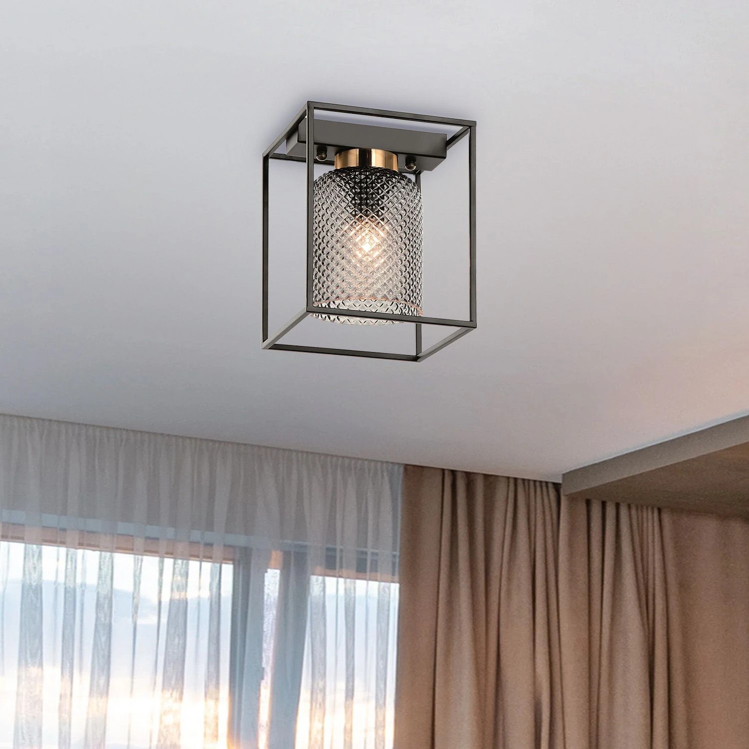 Lubinis šviestuvas Toolight Lubinis plafonas APP1264-1C aprašymas - Prekės nuotrauka