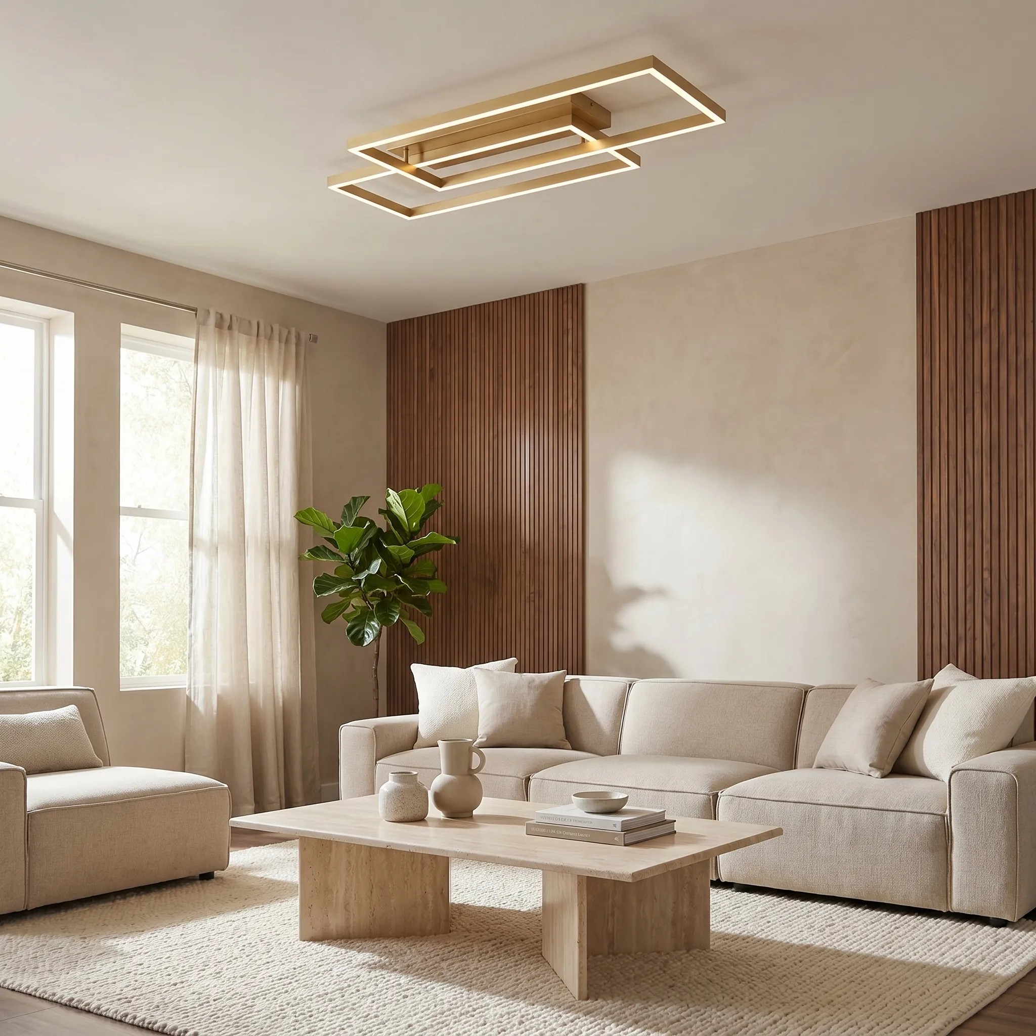 Toolight Lubinis šviestuvas LED SWE060-C BRUSH GOLD aprašymas - Prekės nuotrauka
