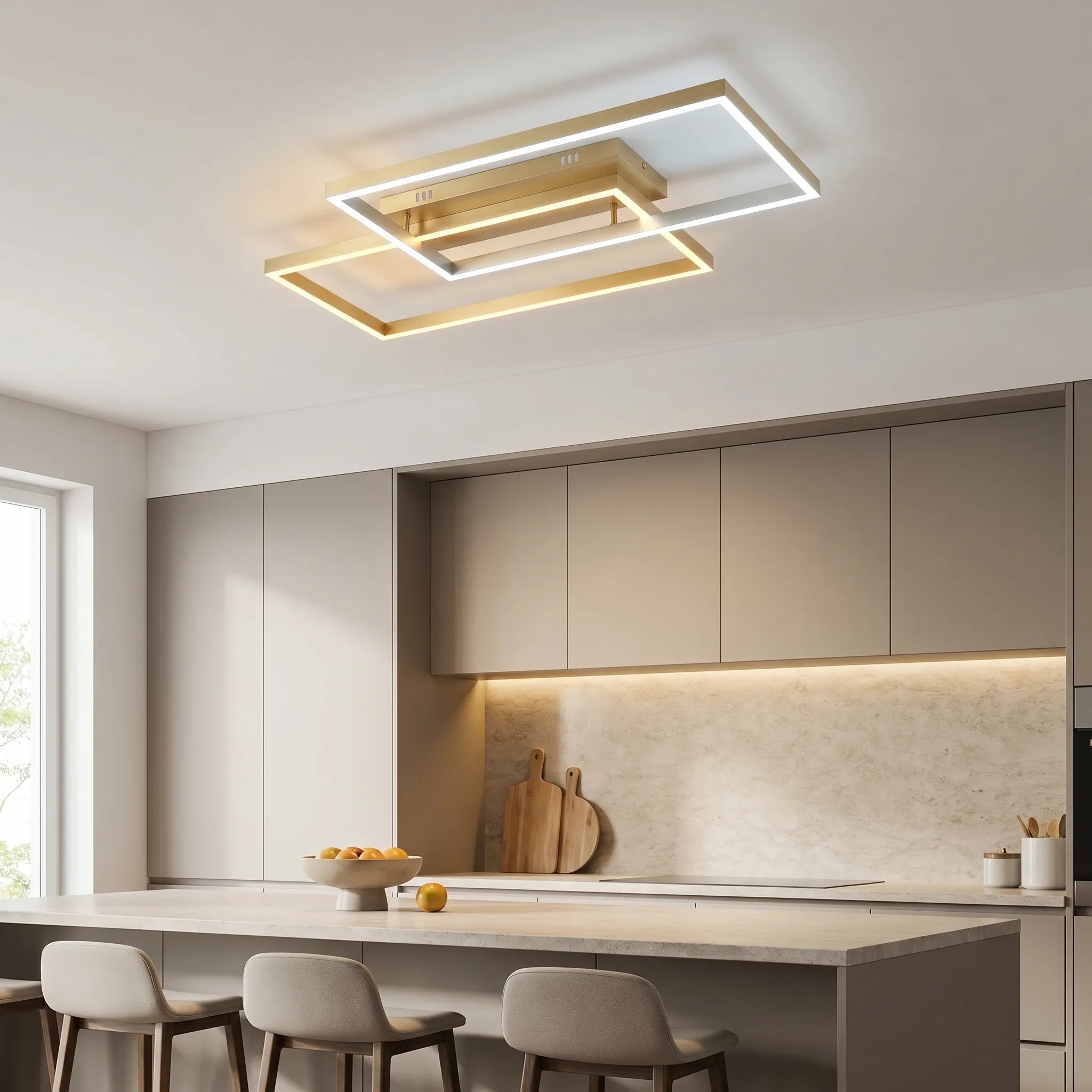 Toolight Lubinis šviestuvas LED SWE060-C BRUSH GOLD aprašymas - Prekės nuotrauka