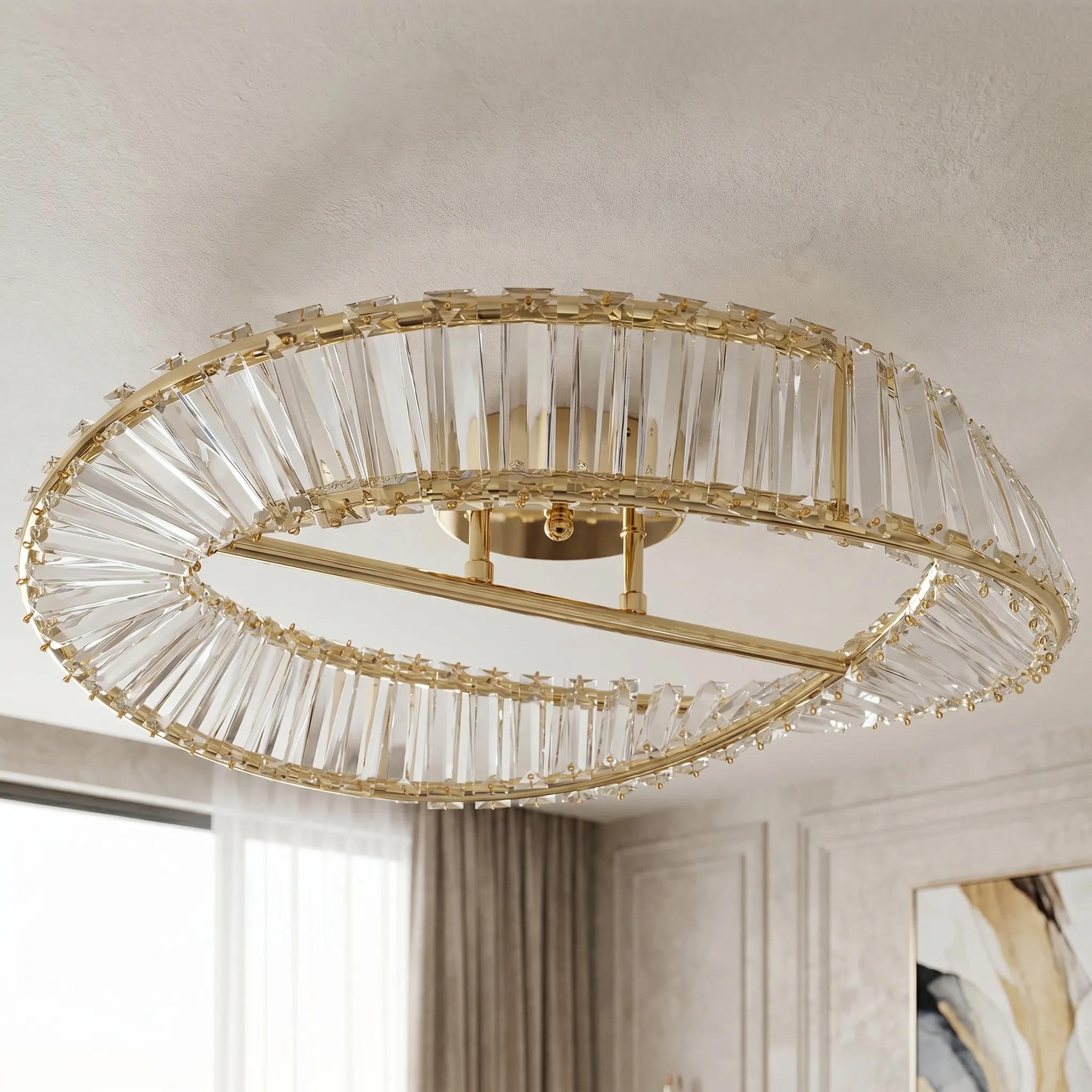 Toolight Lubinis šviestuvas LED SWE095-C 50cm GOLD aprašymas - Prekės nuotrauka