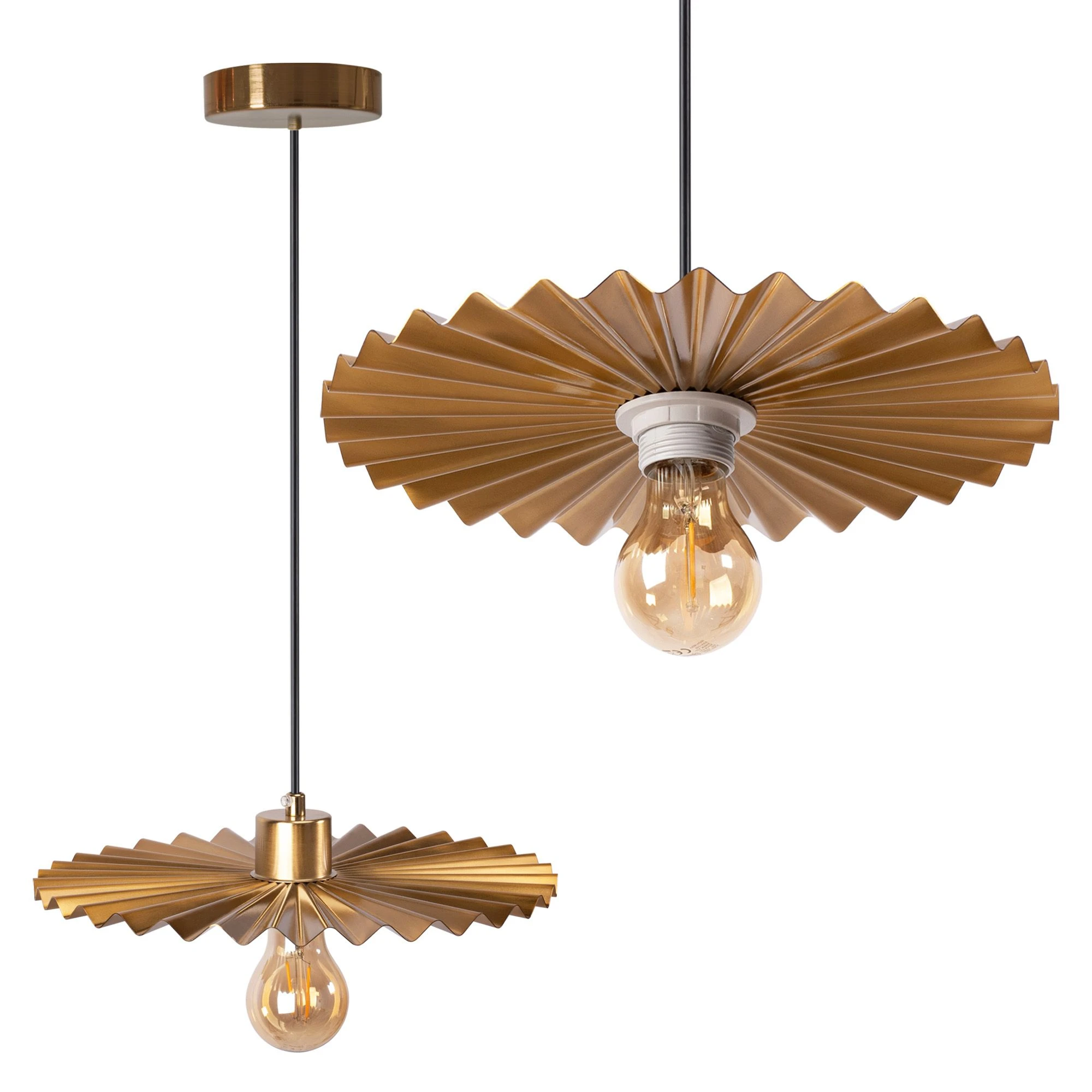 Pakabinamas šviestuvas Toolight Lubų šviestuvas APP1354 OLD GOLD 30 cm aprašymas - Prekės nuotrauka
