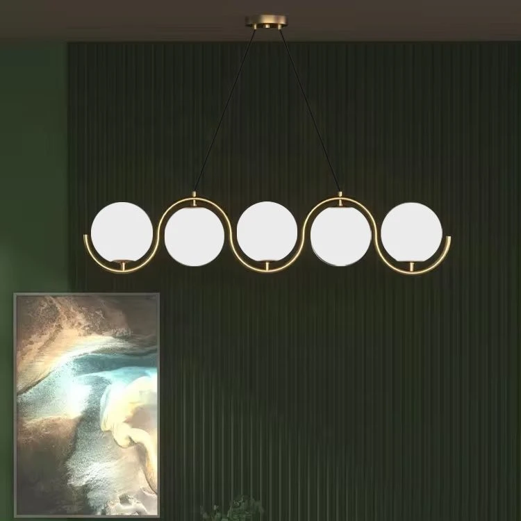 Pakabinamas šviestuvas Toolight Lubų šviestuvas APP1440-5CP GOLD aprašymas - Prekės nuotrauka