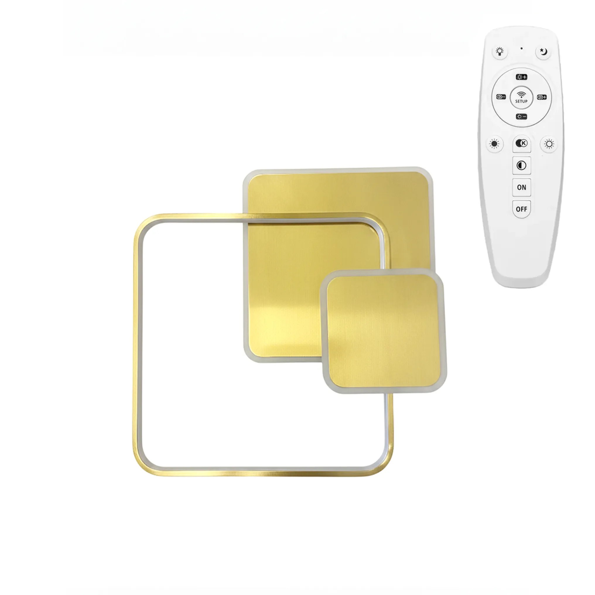 Lubinis šviestuvas Toolight Lubų šviestuvas APP1714-C Gold LED aprašymas - Prekės nuotrauka
