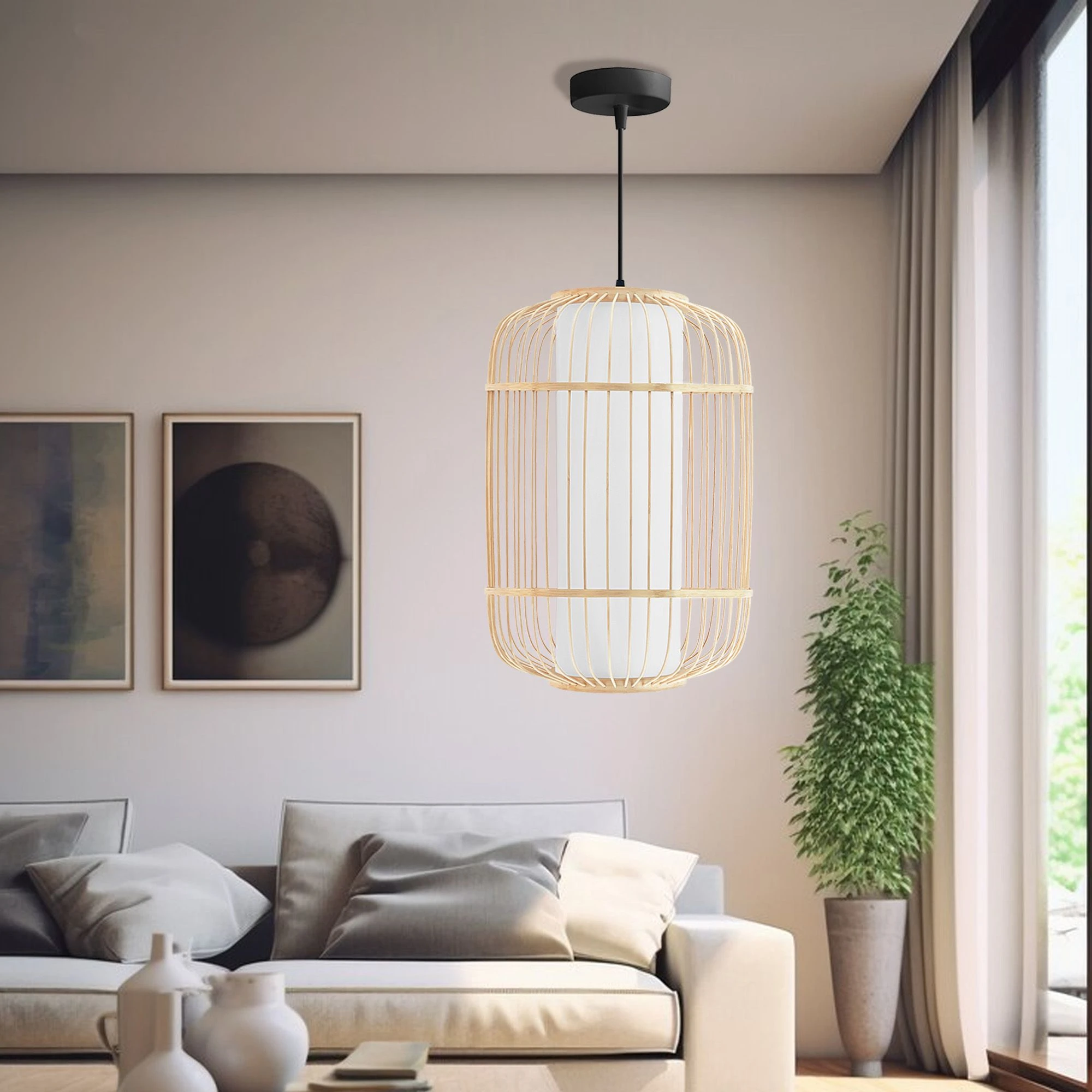 Lubinis šviestuvas Toolight Lubų šviestuvas Bamboo APP1626-1CP aprašymas - Prekės nuotrauka