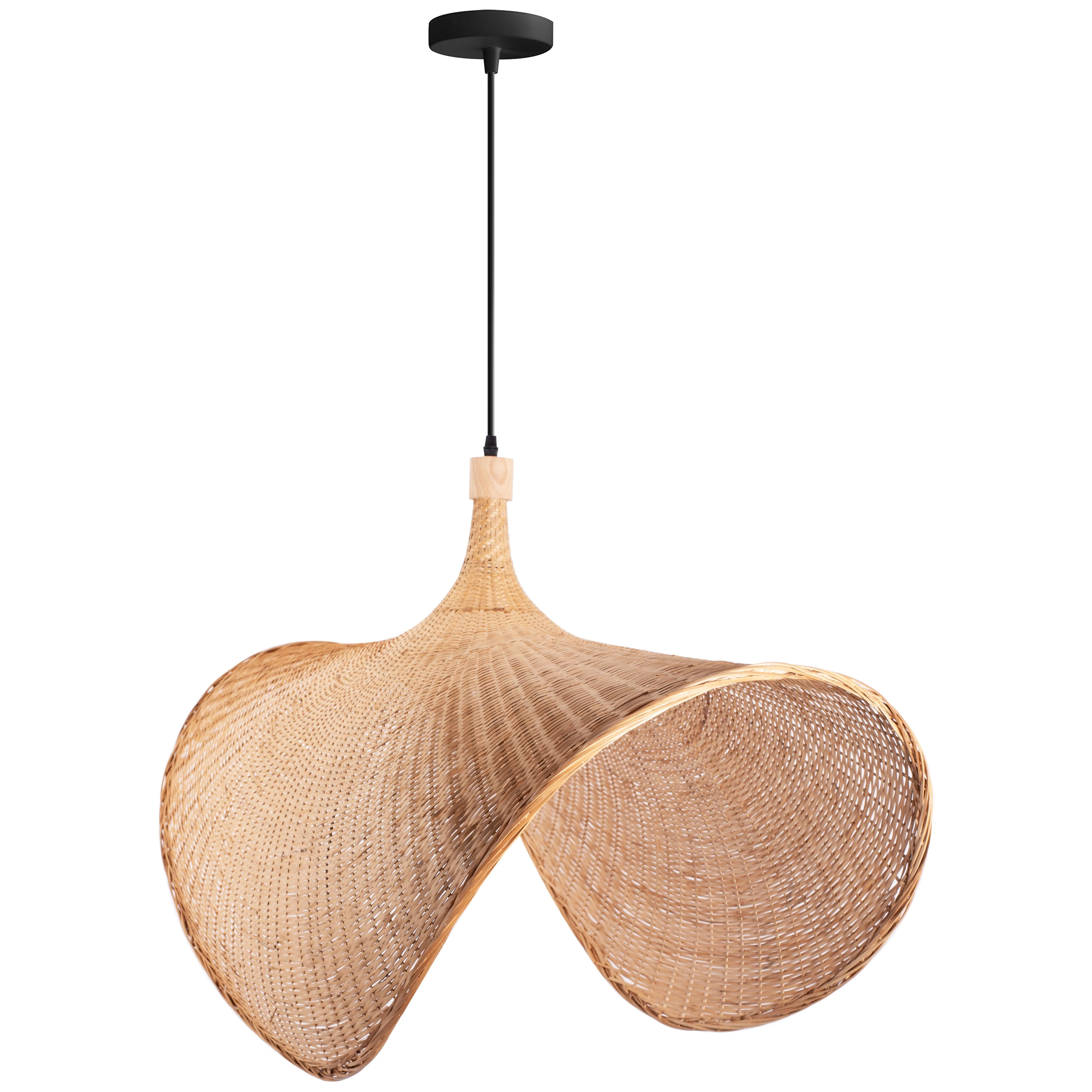 Lubinis šviestuvas Toolight Lubų šviestuvas Bamboo APP1641-1CP 50cm aprašymas - Prekės nuotrauka