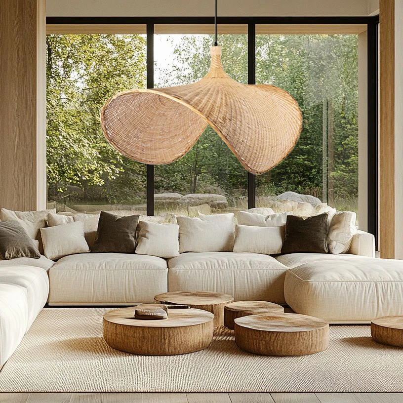 Lubinis šviestuvas Toolight Lubų šviestuvas Bamboo APP1641-1CP 50cm aprašymas - Prekės nuotrauka
