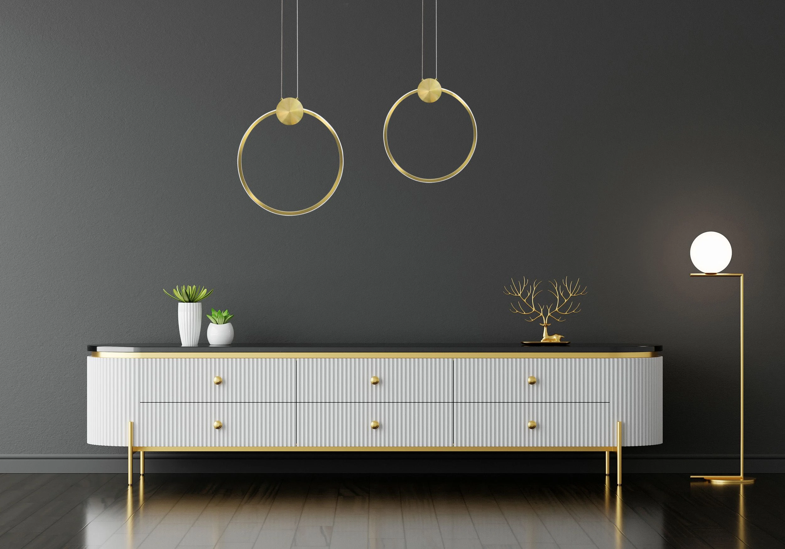 Lubinis šviestuvas Toolight Lubų šviestuvas LED APP1393-CP GOLD 30cm aprašymas - Prekės nuotrauka