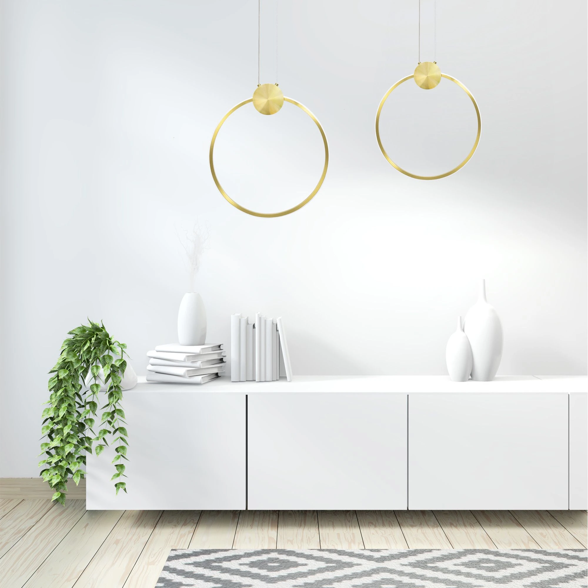 Lubinis šviestuvas Toolight Lubų šviestuvas LED APP1393-CP GOLD 30cm aprašymas - Prekės nuotrauka
