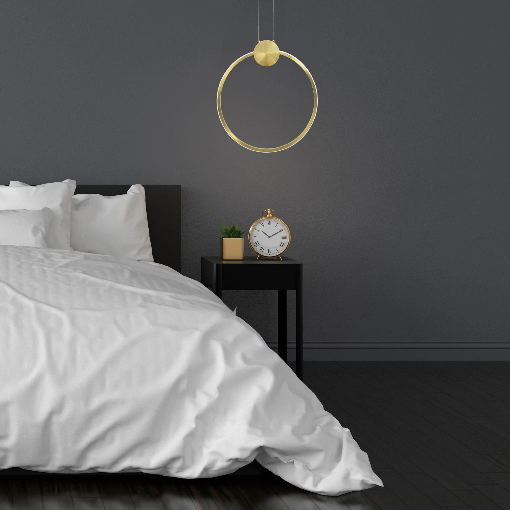 Lubinis šviestuvas Toolight Lubų šviestuvas LED APP1393-CP GOLD 30cm aprašymas - Prekės nuotrauka