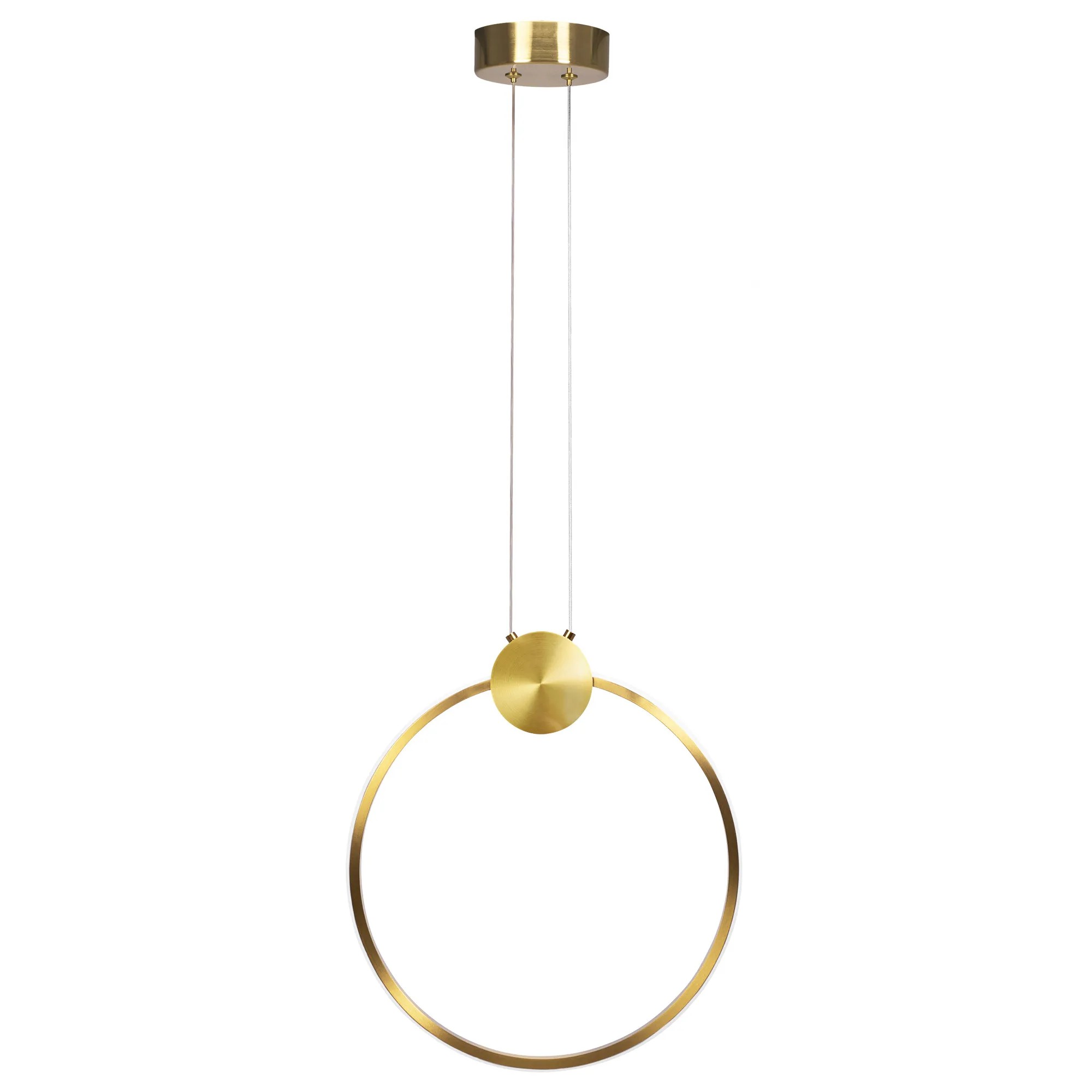 Pakabinamas šviestuvas Toolight Lubų šviestuvas LED APP1394-CP OLD GOLD 30cm aprašymas - Prekės nuotrauka