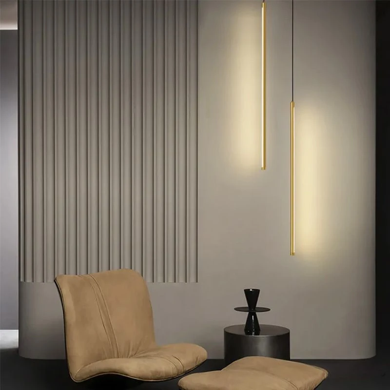 Lubinis šviestuvas Toolight Lubų šviestuvas LED APP1414-C GOLD 100cm aprašymas - Prekės nuotrauka