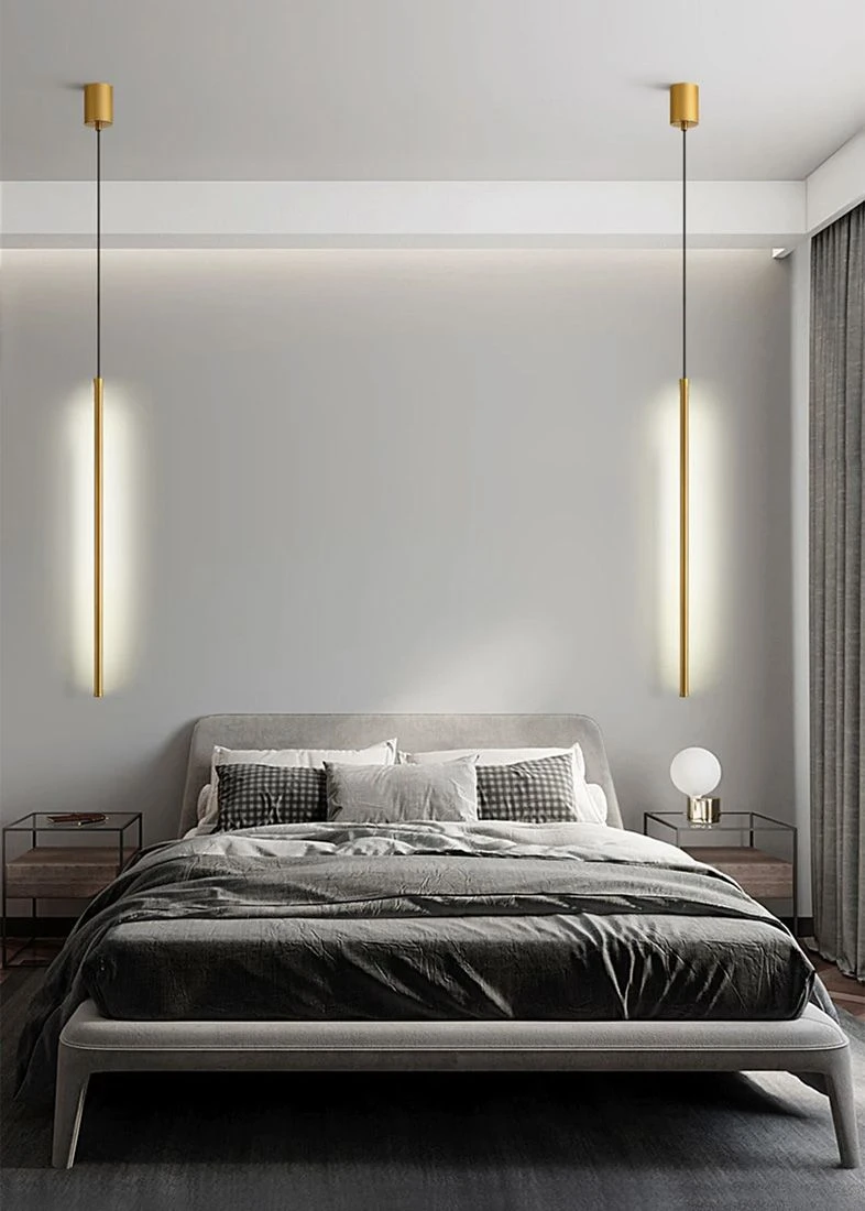 Lubinis šviestuvas Toolight Lubų šviestuvas LED APP1414-C GOLD 100cm aprašymas - Prekės nuotrauka
