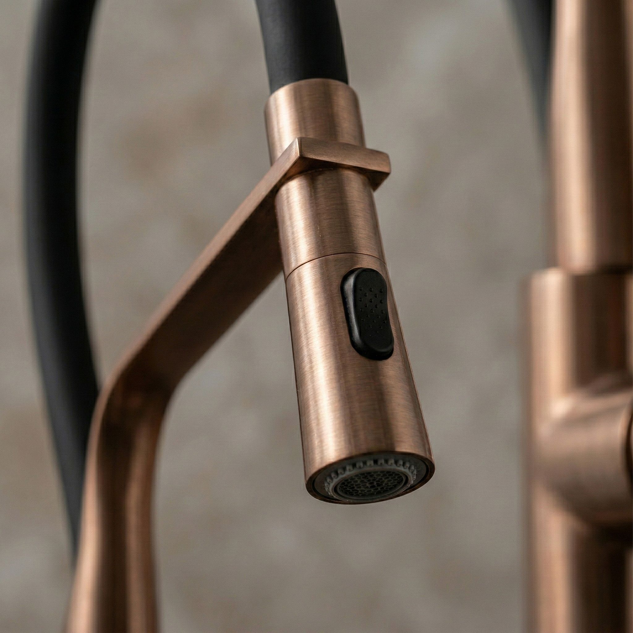 Maišytuvas virtuvės Rea Castor Copper aprašymas - Prekės nuotrauka