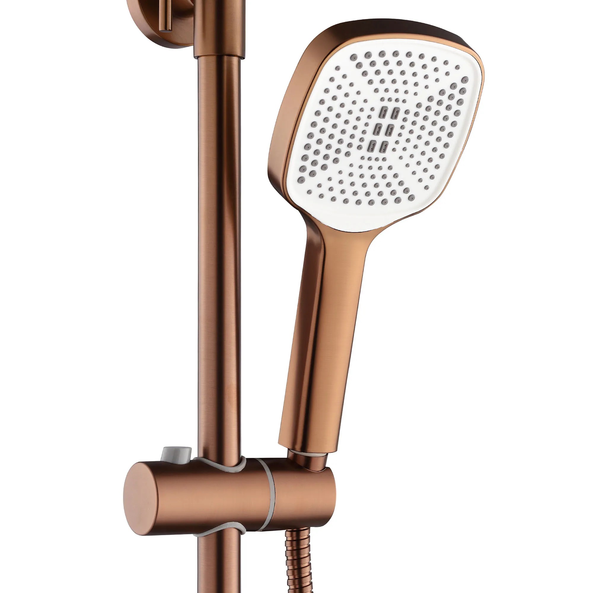 MY2021-77C REA ARGUS COPPER BRUSH dušo komplektas aprašymas - Prekės nuotrauka