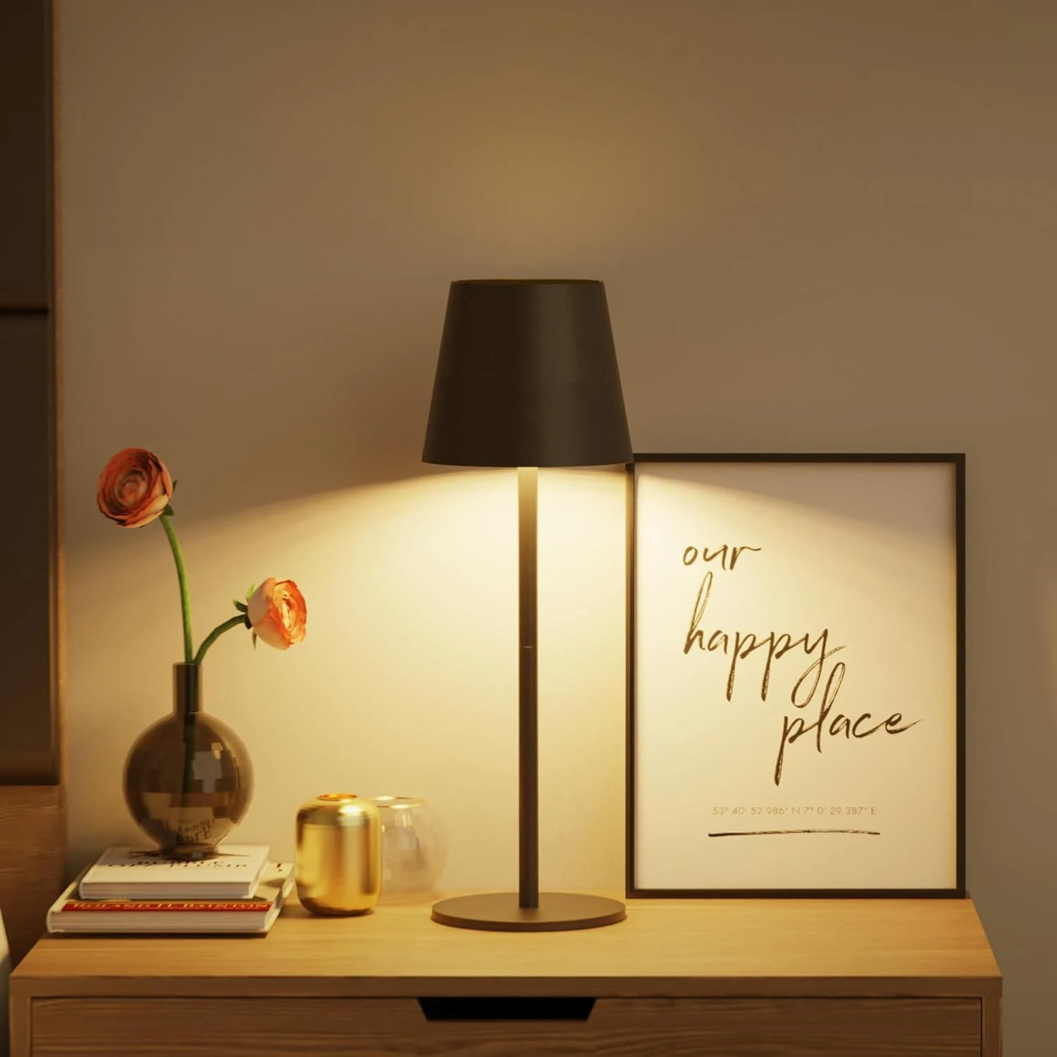 Toolight Naktinė lempa APP1366-T Brown aprašymas - Prekės nuotrauka